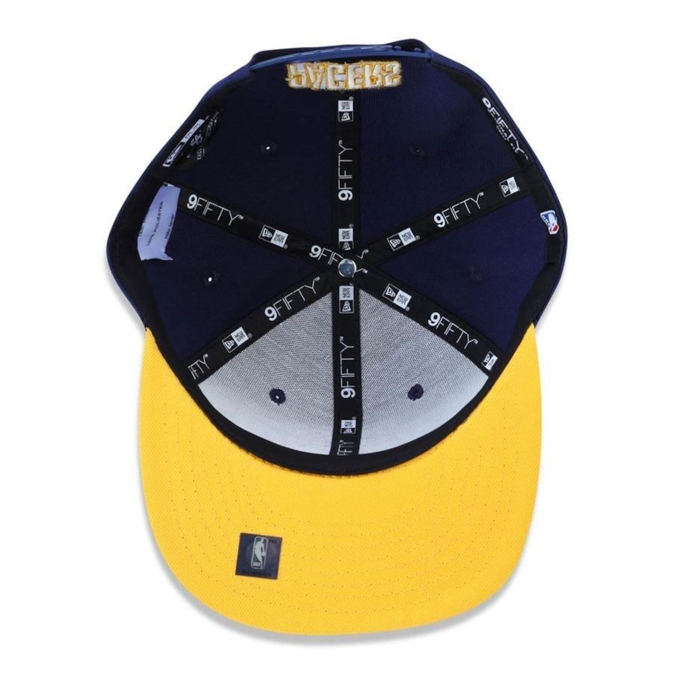 Boné Aba Reta New Era 9fifty Original Fit NBA Indiana Pacers Team Color - Snapback - Adulto - Foto 5