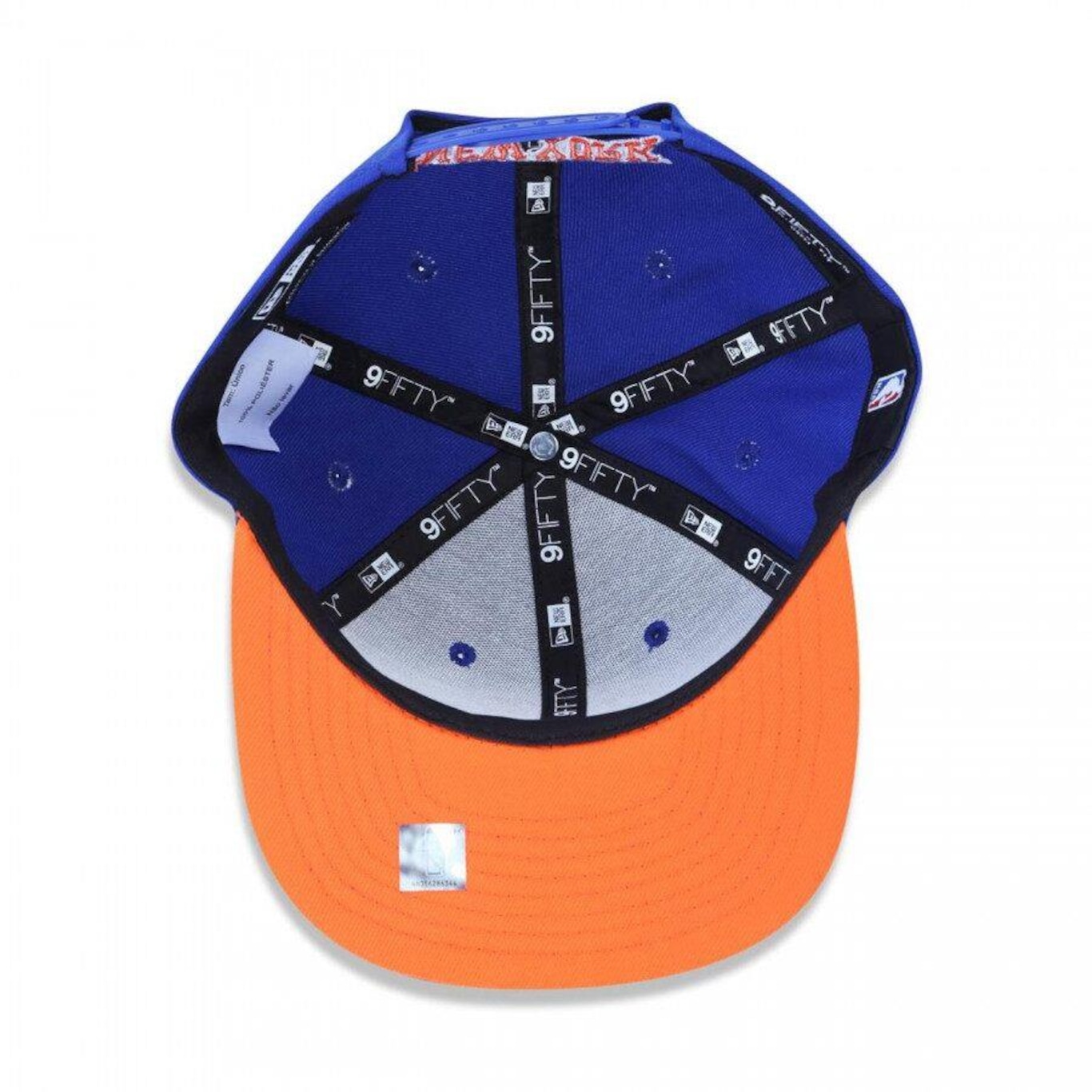 Boné Aba Reta New Era 9Fifty Original Fit NBA New York Knicks Team Color - Snapback - Adulto - Foto 5