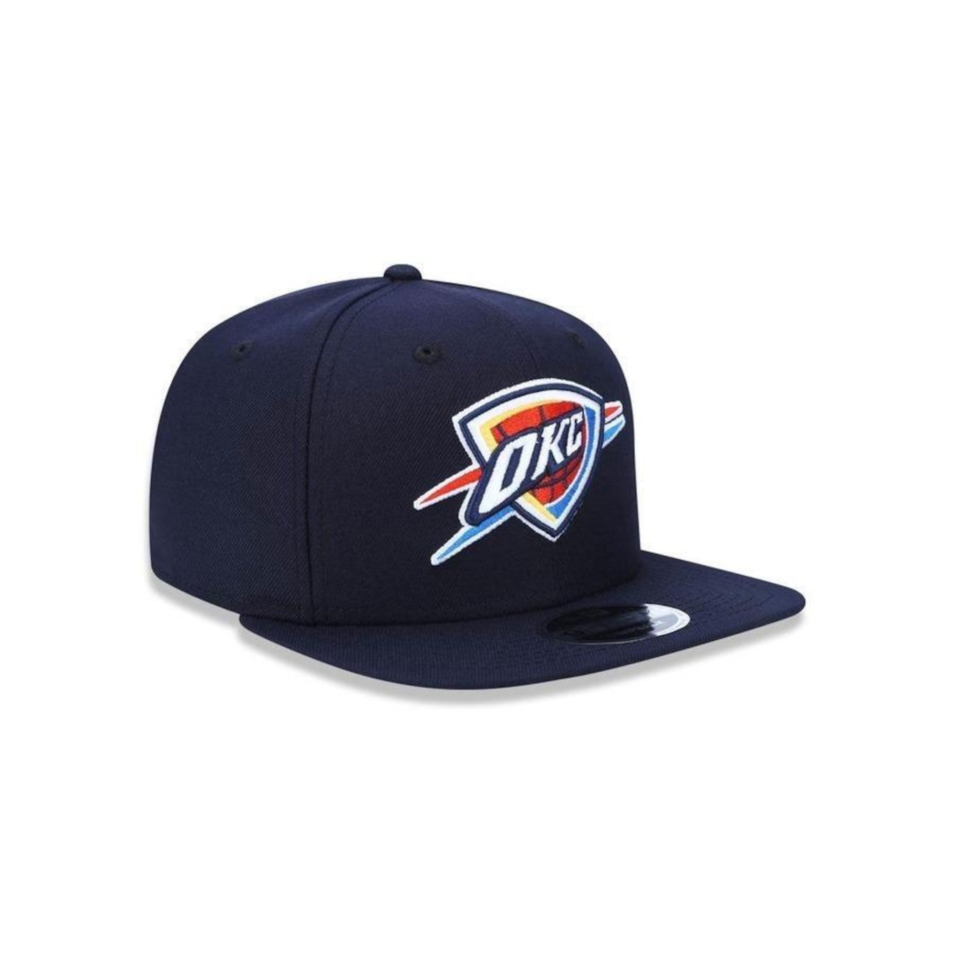 Boné Aba Reta New Era 9fifty Original Fit NBA Oklahoma City Thunder Team Color - Snapback - Adulto - Foto 3