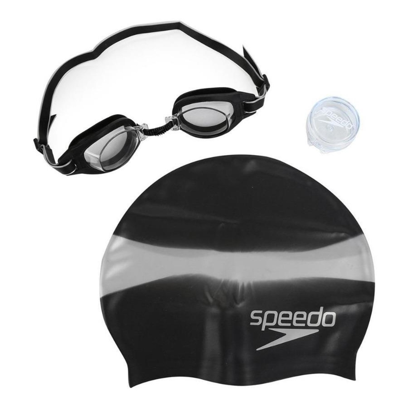 Kit Natação Speedo Swim SLC - Adulto - Foto 1