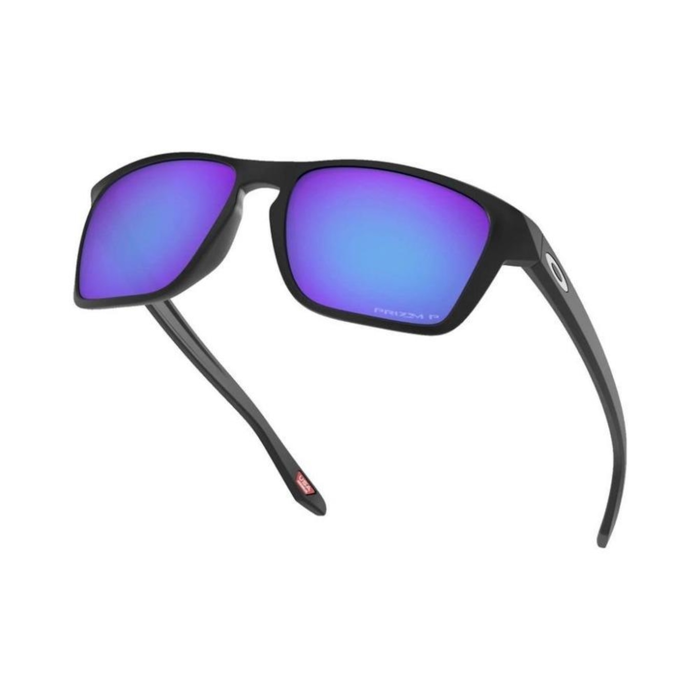 Óculos de Sol Oakley Sylas Matte Prizm Sapphire Polarized - Unissex - Foto 5