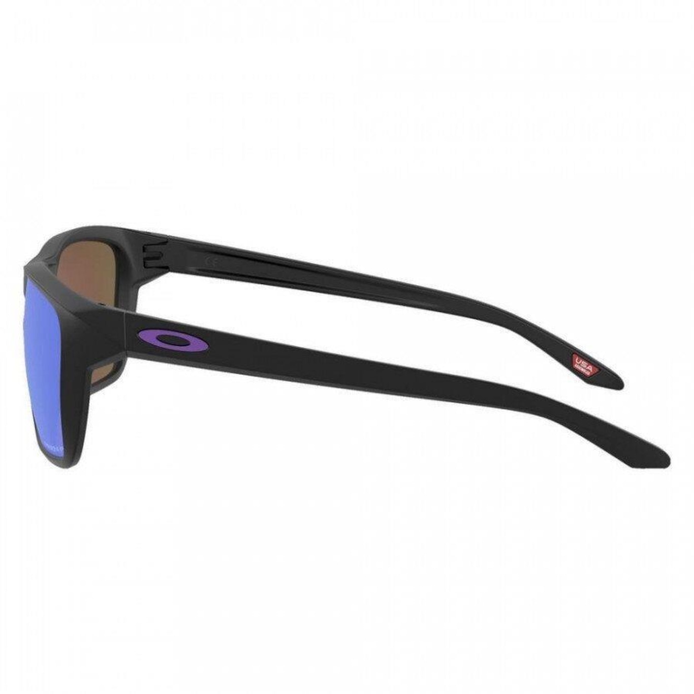 Óculos de Sol Oakley Sylas Matte Prizm Violet Polarized - Unissex - Foto 2