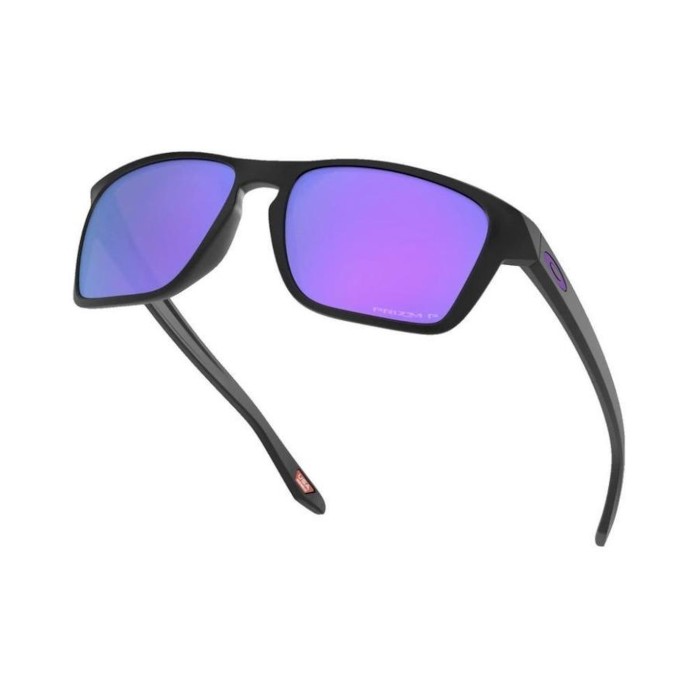 Óculos de Sol Oakley Sylas Matte Prizm Violet Polarized - Unissex - Foto 5