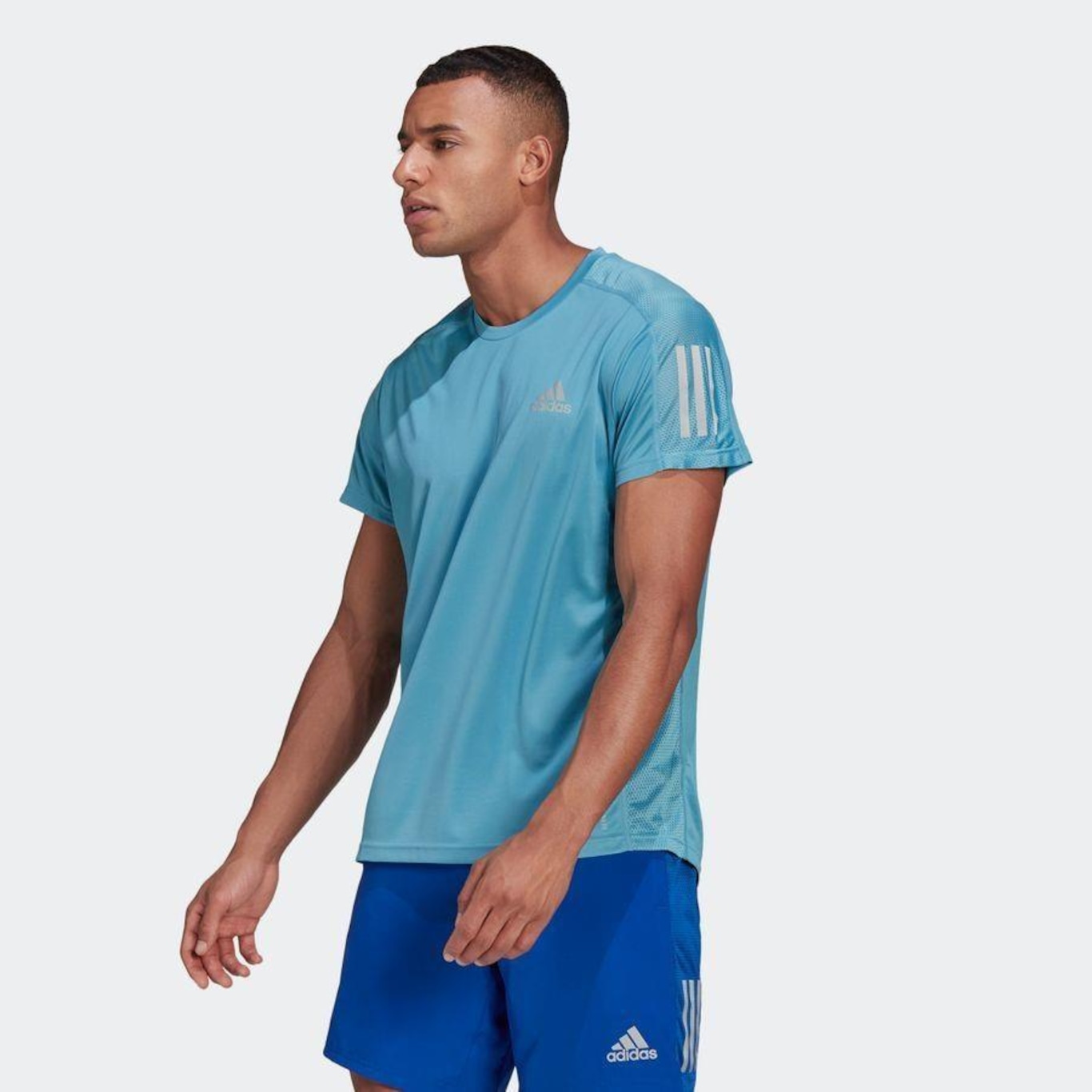 Camiseta adidas Own The Run Tee - Masculina - Foto 2