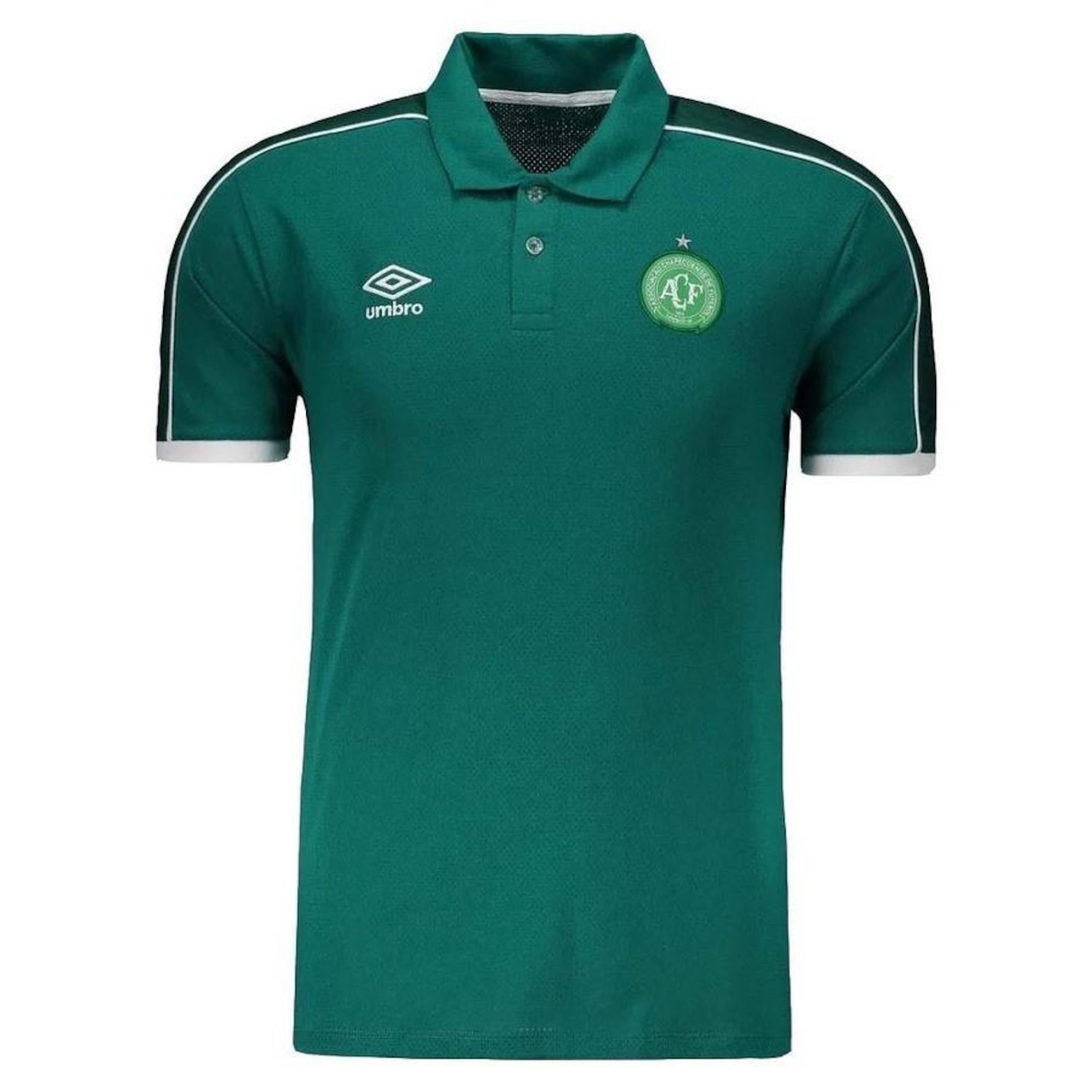 Camisa Polo da Chapecoense Viagem 2019 Umbro - Masculina - Foto 1