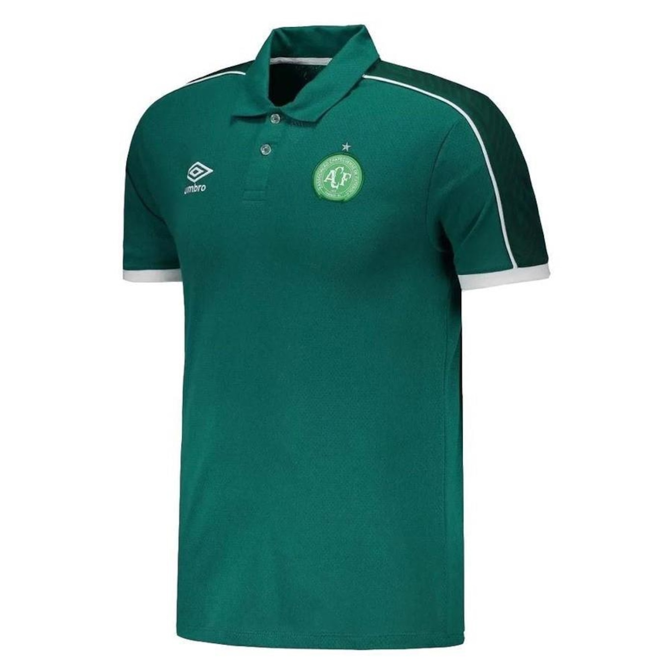 Camisa Polo da Chapecoense Viagem 2019 Umbro - Masculina - Foto 2