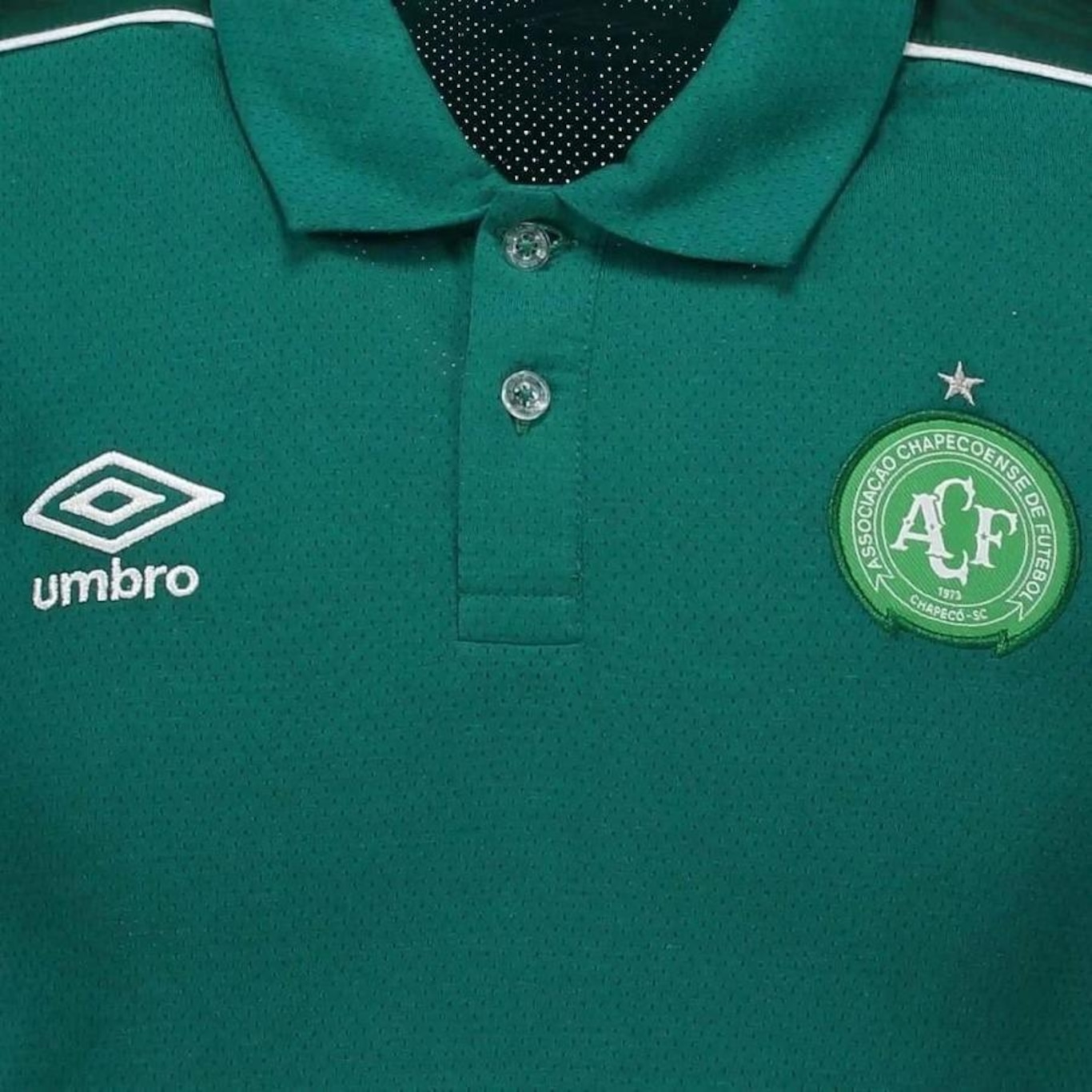 Camisa Polo da Chapecoense Viagem 2019 Umbro - Masculina - Foto 4