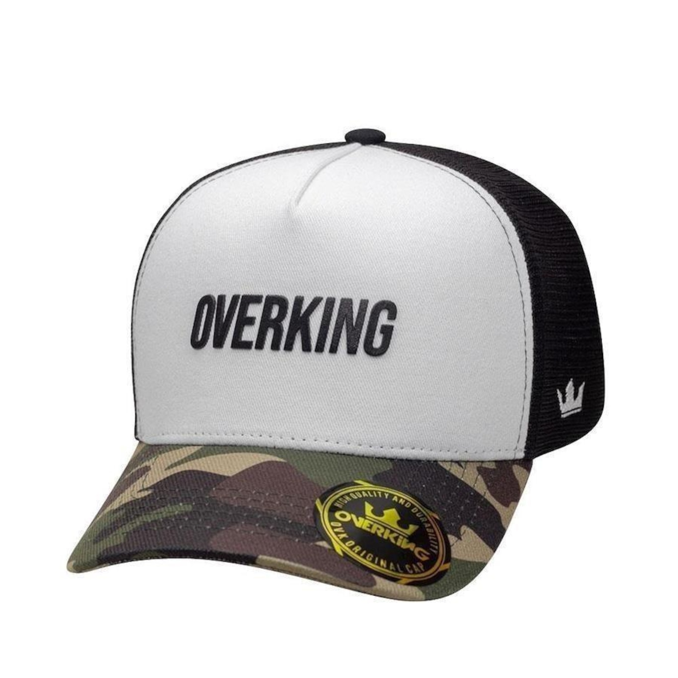 BONÉ OVERKING CAMO BRAND - SNAPBACK - TRUCKER - ADULTO - Foto 2