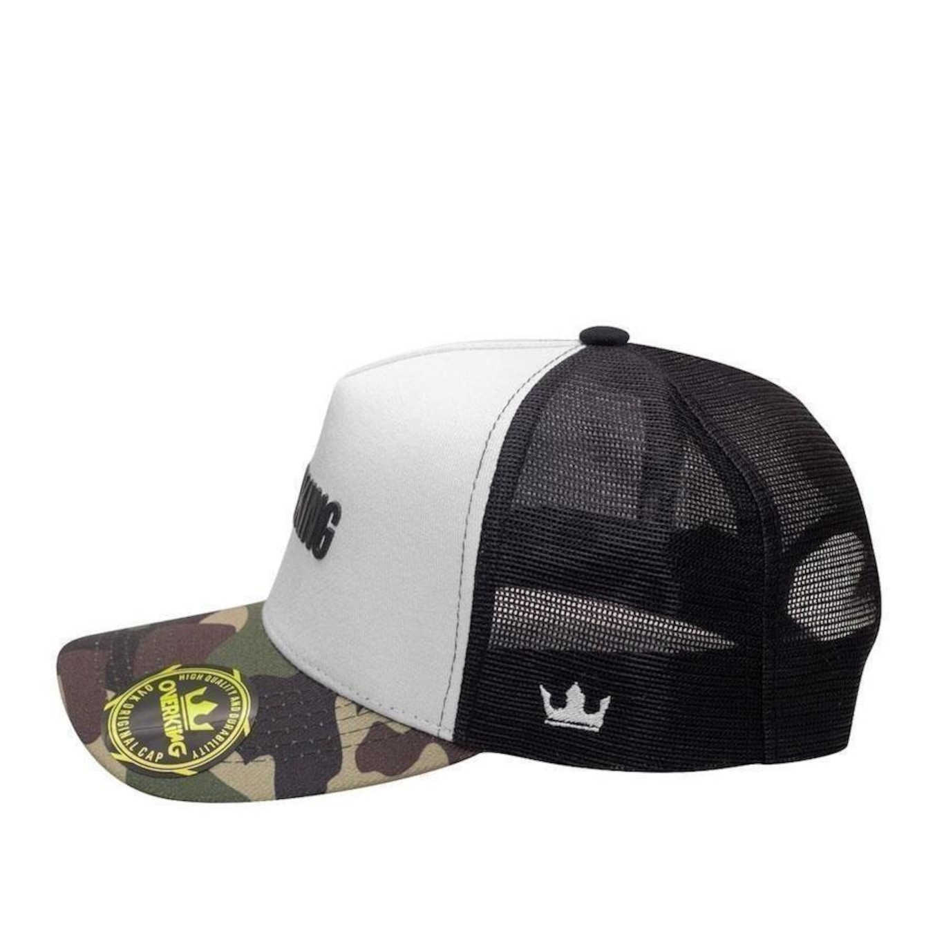 BONÉ OVERKING CAMO BRAND - SNAPBACK - TRUCKER - ADULTO - Foto 4