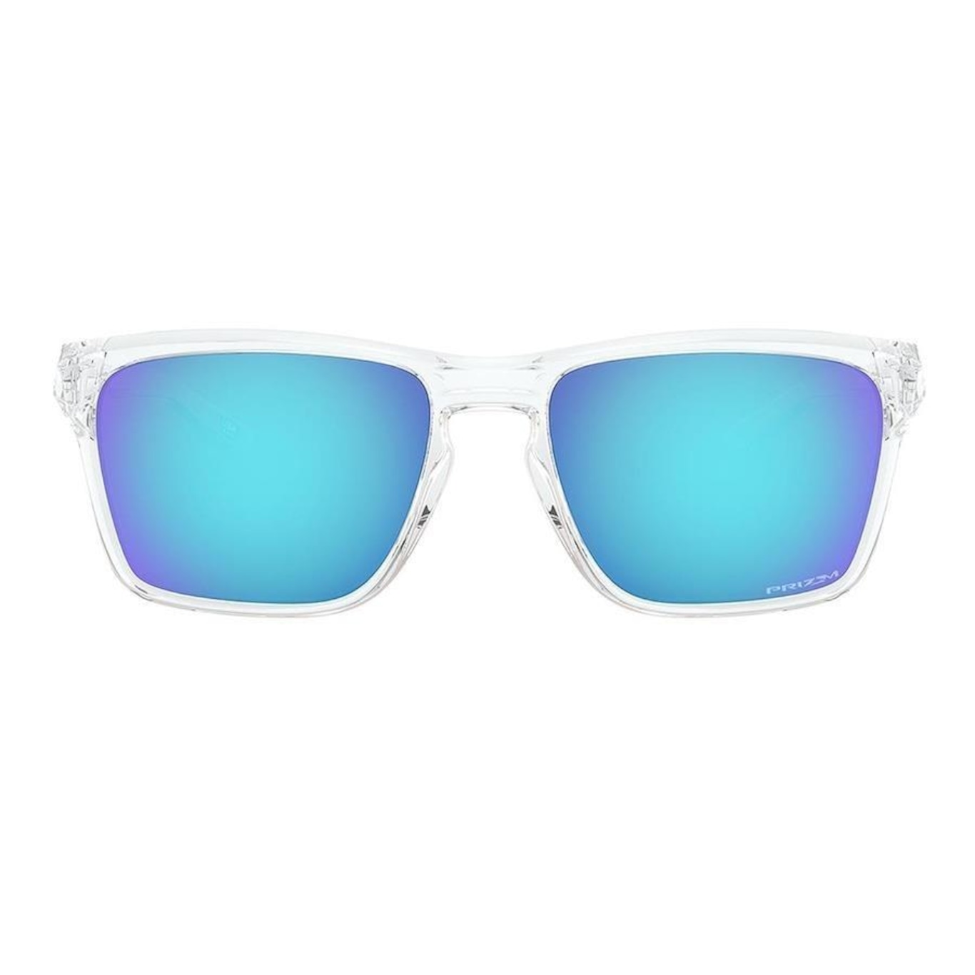 Óculos de Sol Unissex Oakley Sylas Polished Clear Lente Prizm - Foto 3