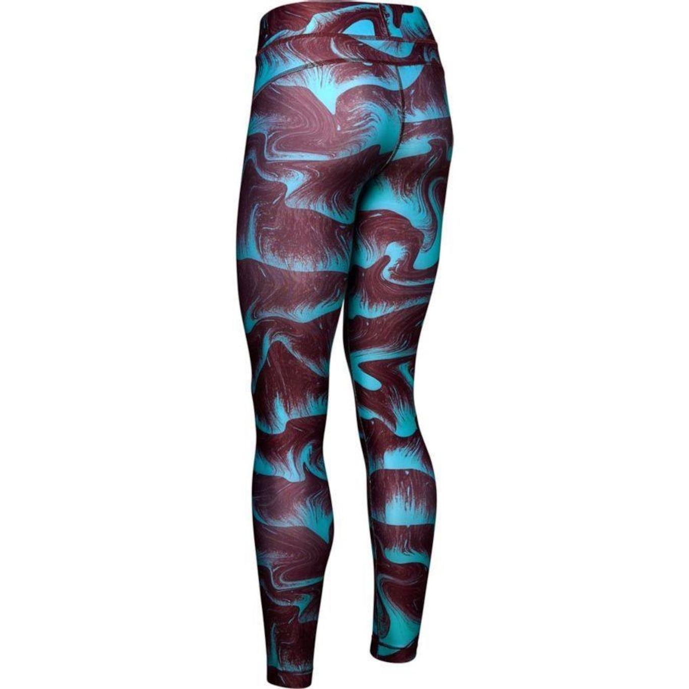 Calça Legging Under Armour HeatGear Armour Printed - Feminina - Foto 4