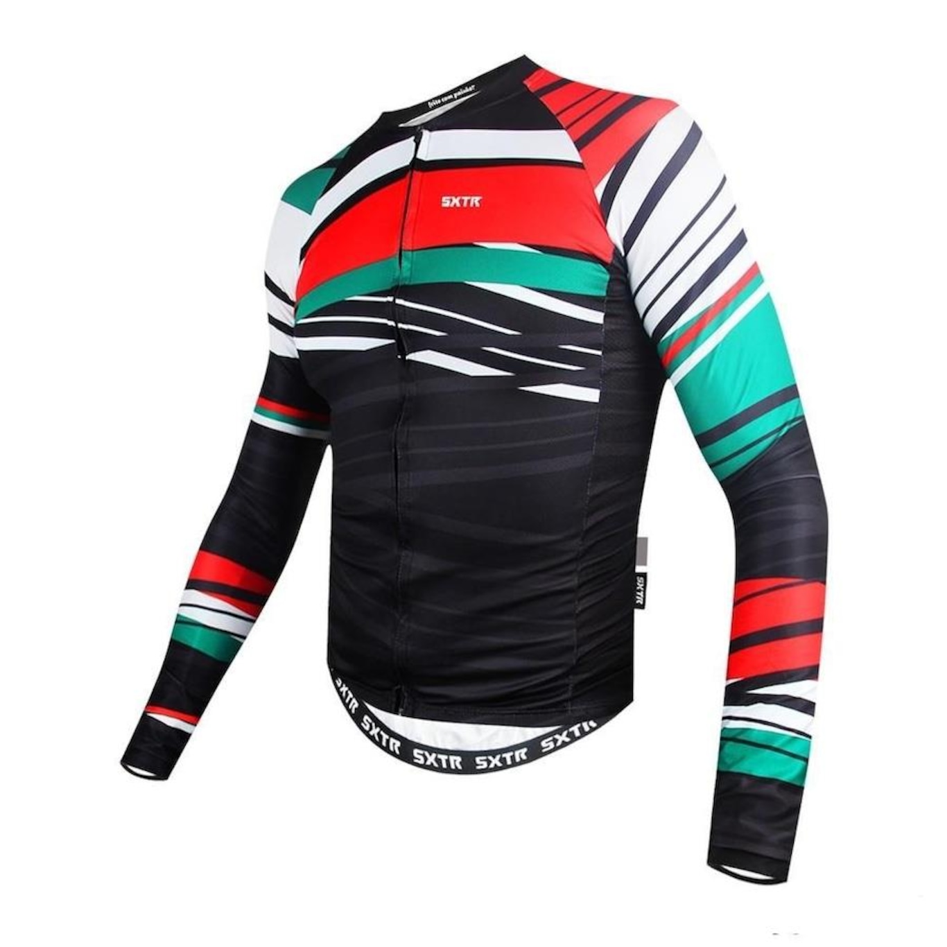 Camisa de Ciclismo Manga Longa SportXtreme Slim Olympics ITA - Masculina - Foto 1