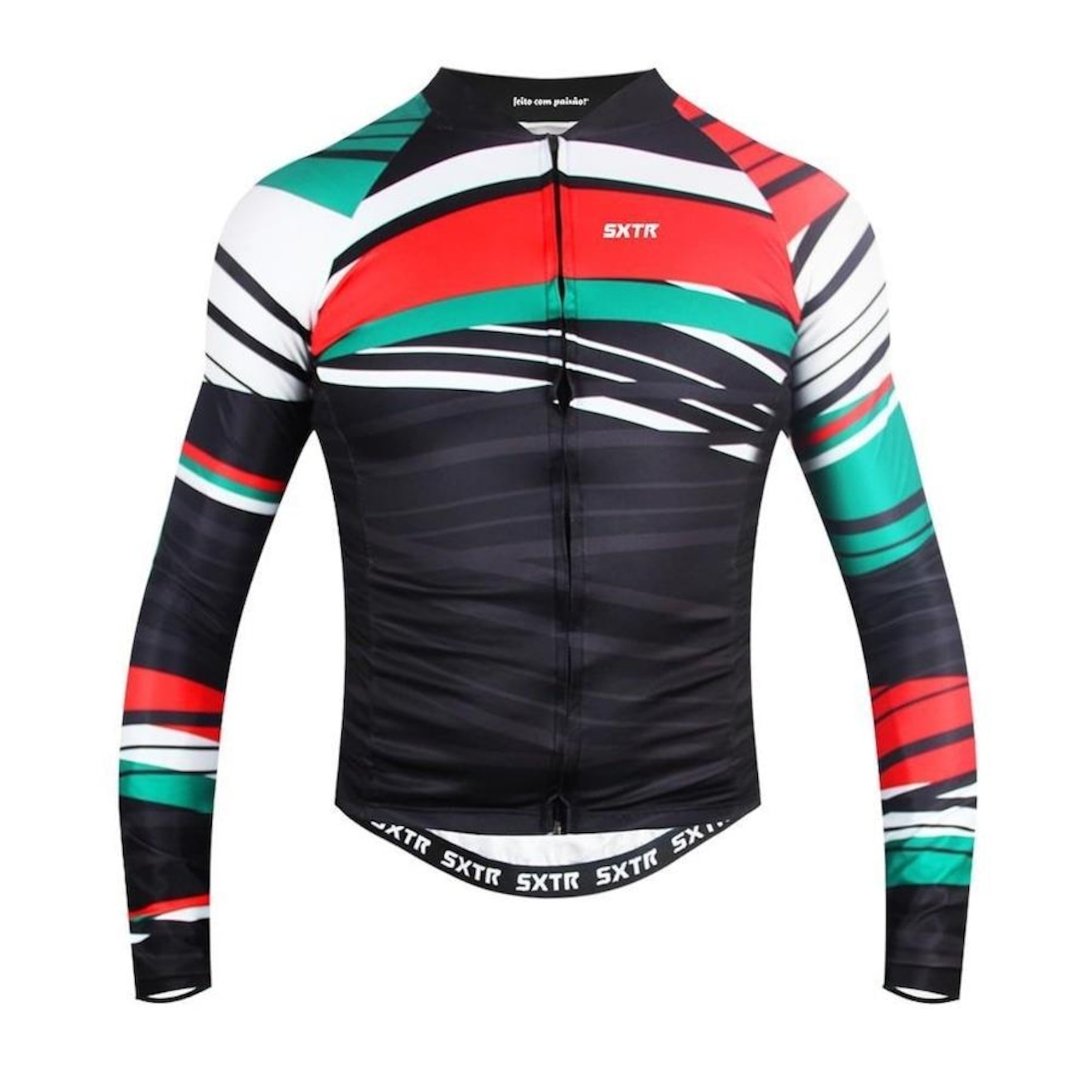 Camisa de Ciclismo Manga Longa SportXtreme Slim Olympics ITA - Masculina - Foto 2