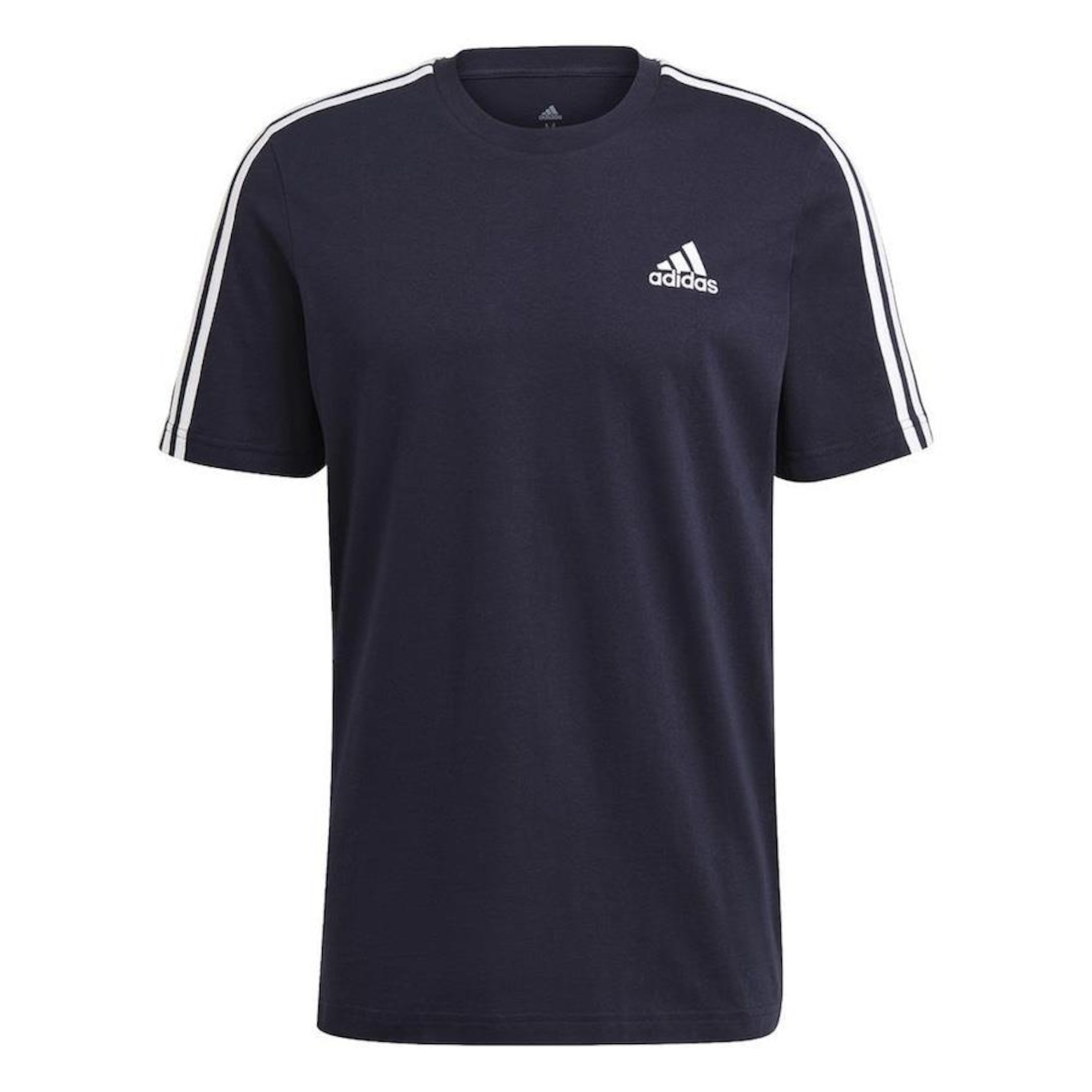 Camiseta adidas Essentials 3 Listras - Masculina - Foto 1