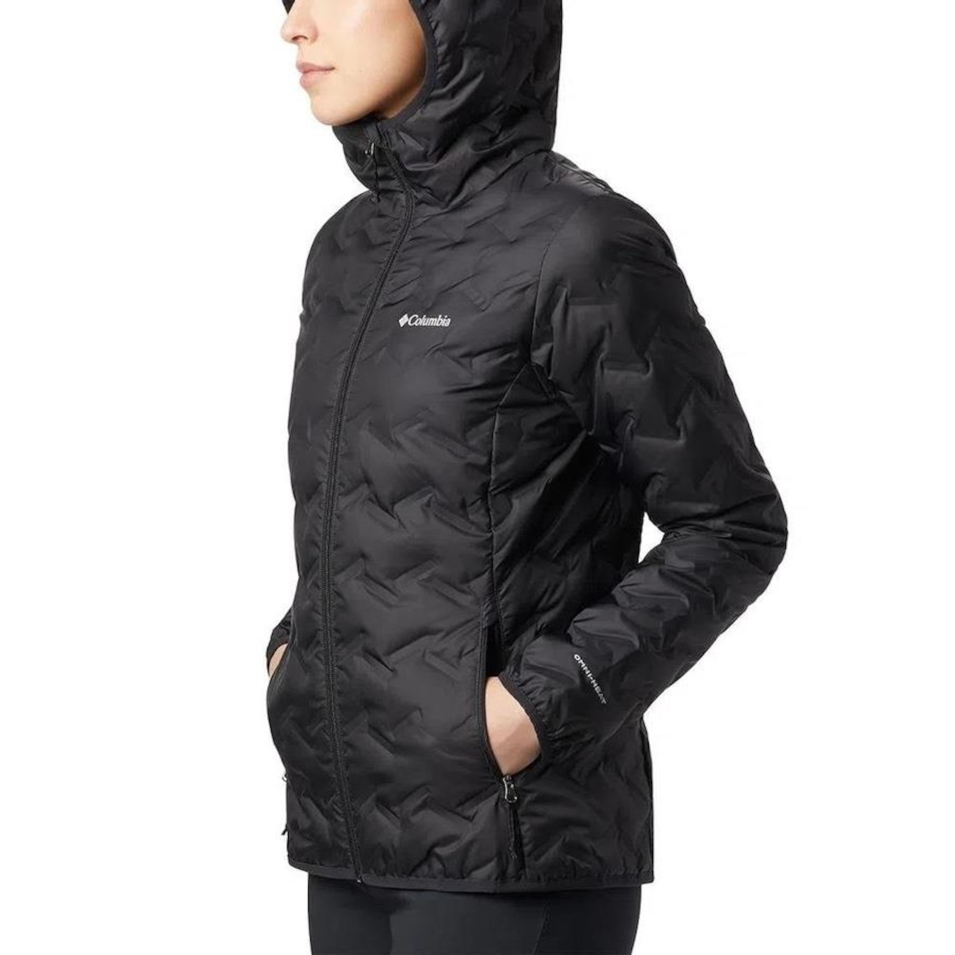 Jaqueta com Capuz Columbia Delta Ridge Down Hooded - Feminina - Foto 5