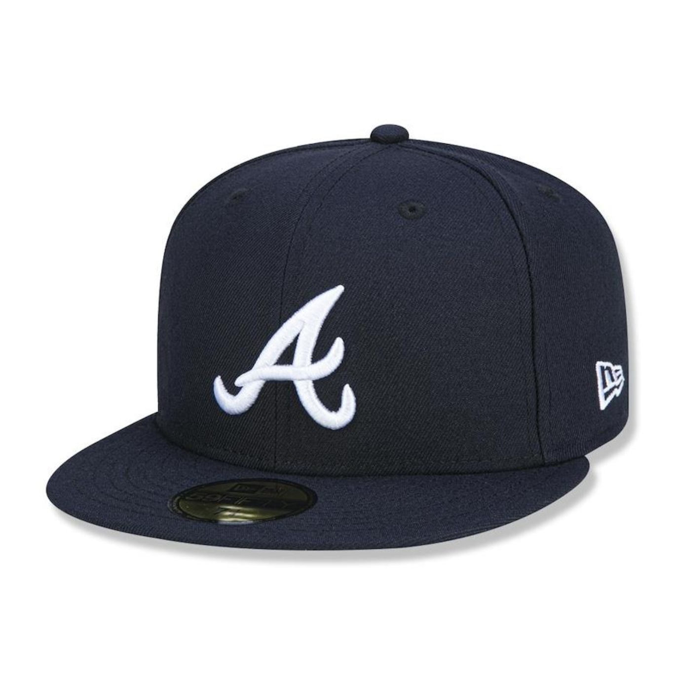 Boné Aba Reta New Era 59Fifty MLB Atlanta Braves - Snapback - Adulto - Foto 1