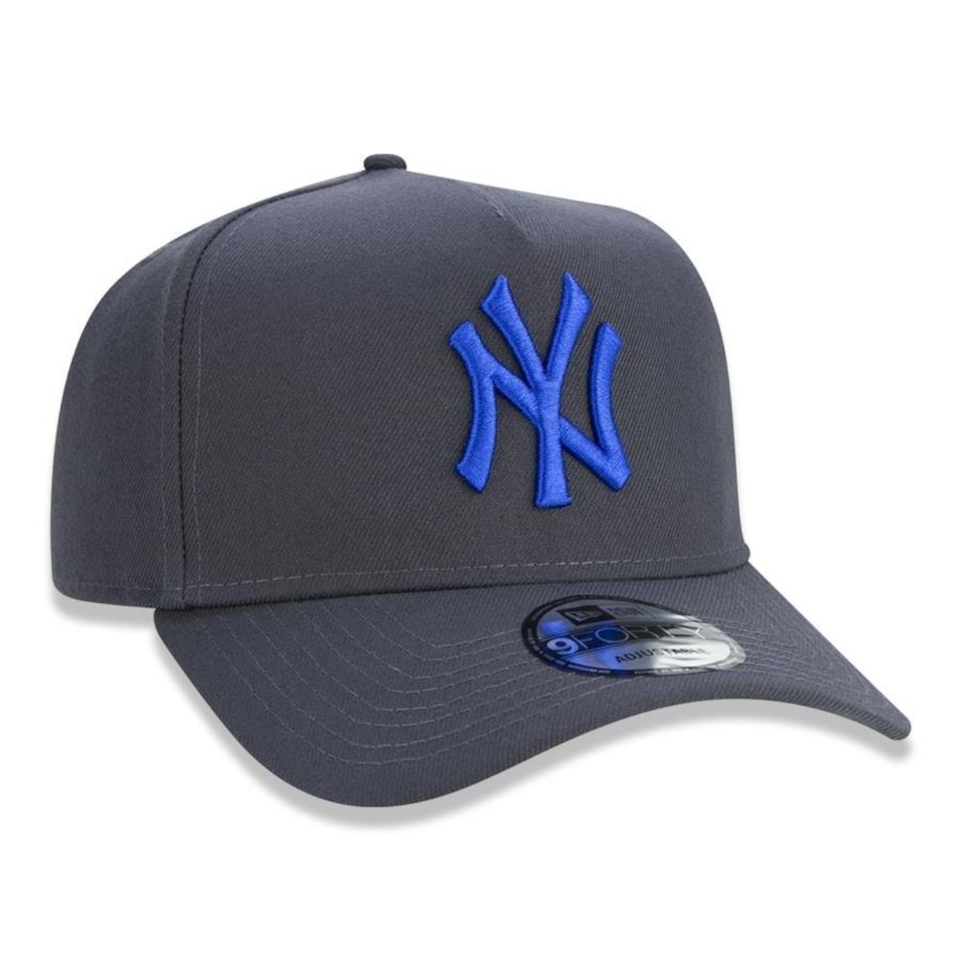 Boné Aba Curva New Era 9Forty A-Frame MLB New York Yankess Destroyed - Snapback - Adulto - Foto 3