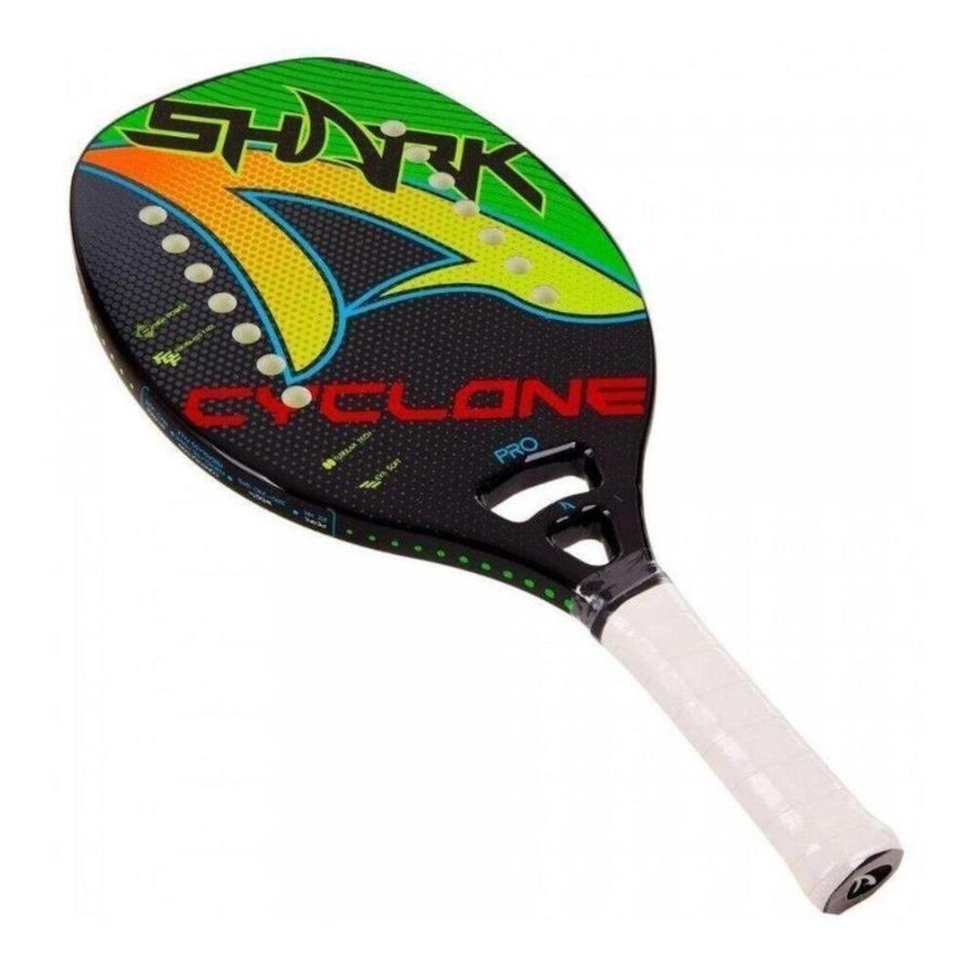 Raquete Beach Tennis Shark Cyclone 2021 SHR033 - Foto 3