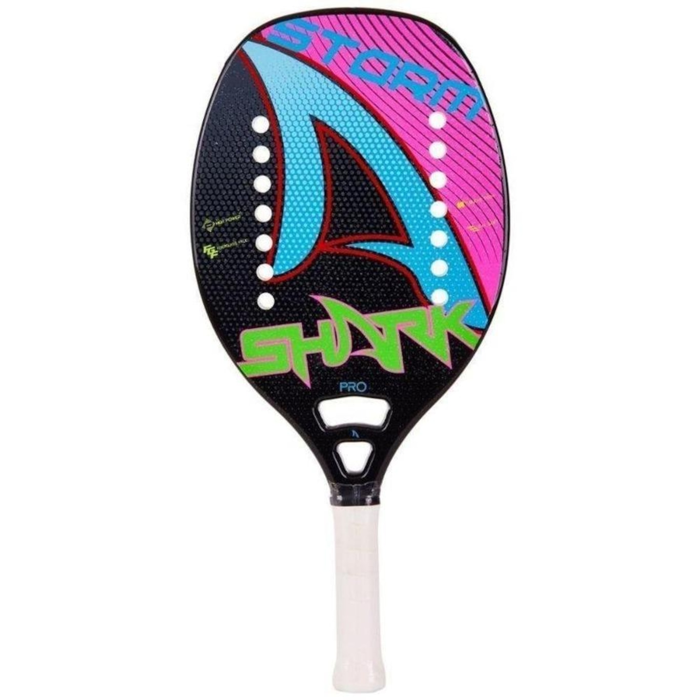 Raquete Beach Tennis Shark Storm 2021 SHR031 - Foto 1