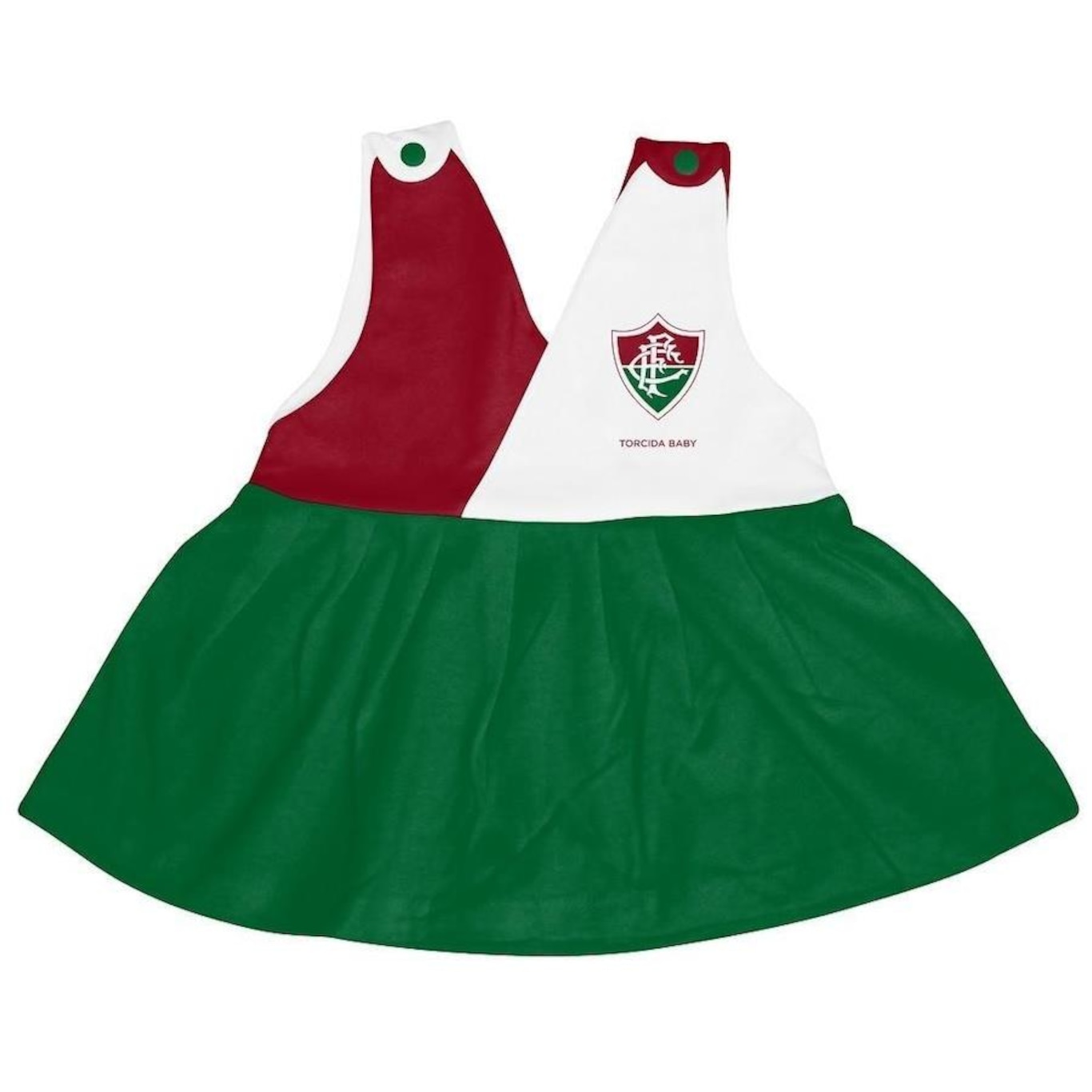 Vestido Torcida Baby do Fluminense - Infantil - Foto 1