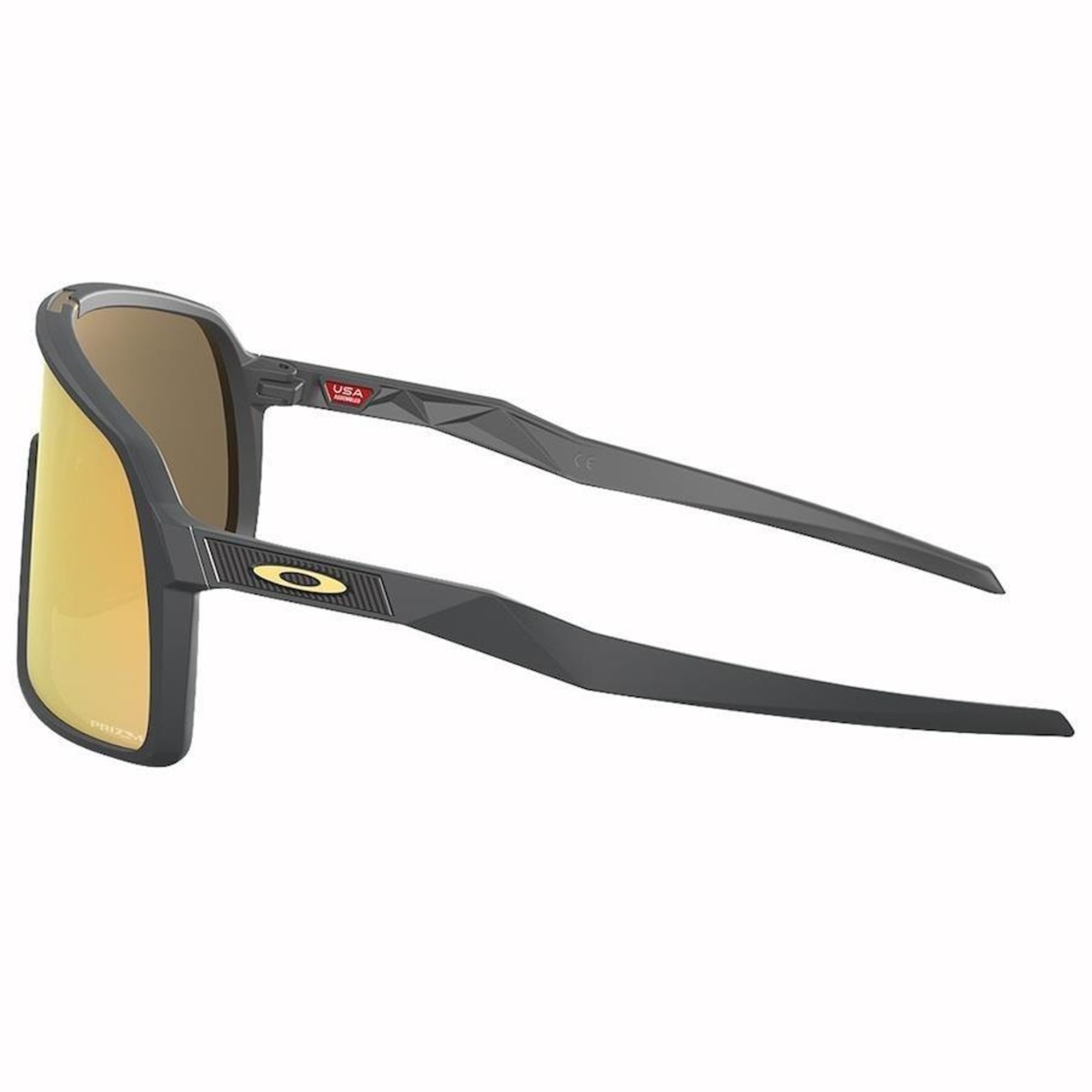 Óculos de Sol Unissex Oakley Sutro Prizm 24K - Foto 4