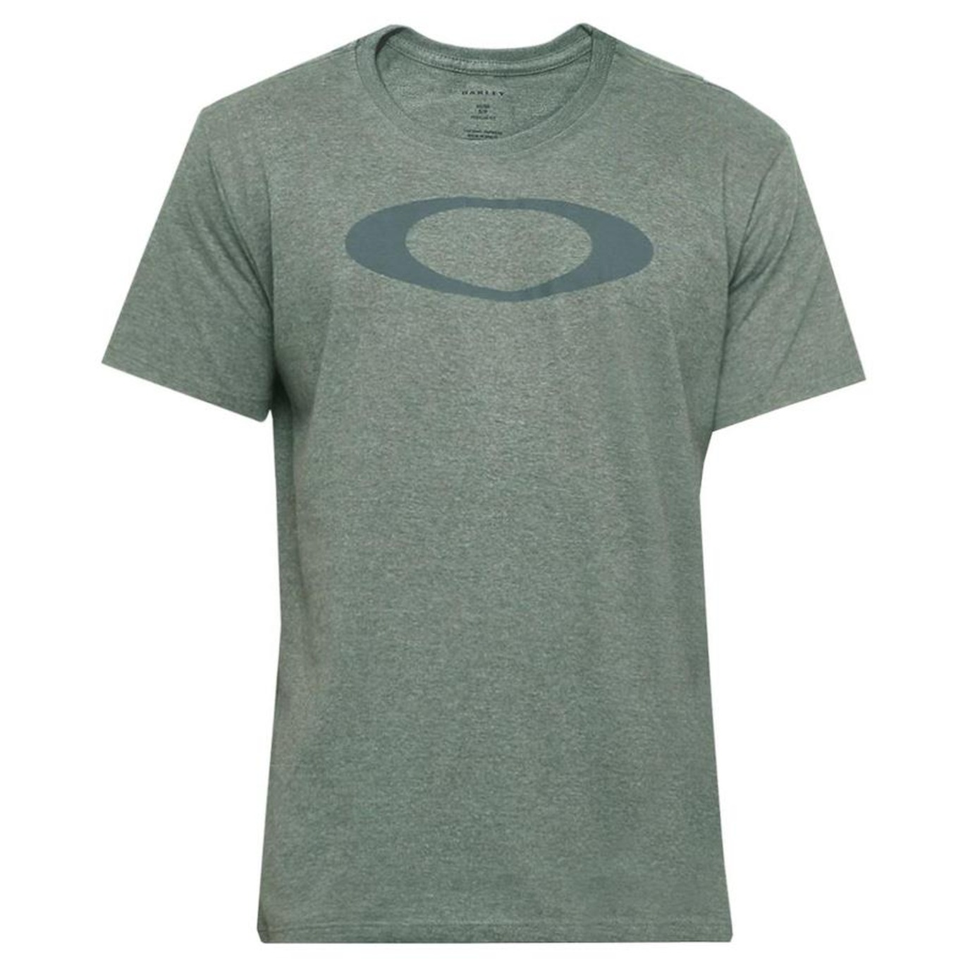 CAMISETA OAKLEY ESTAMPA LATERAL CINZA