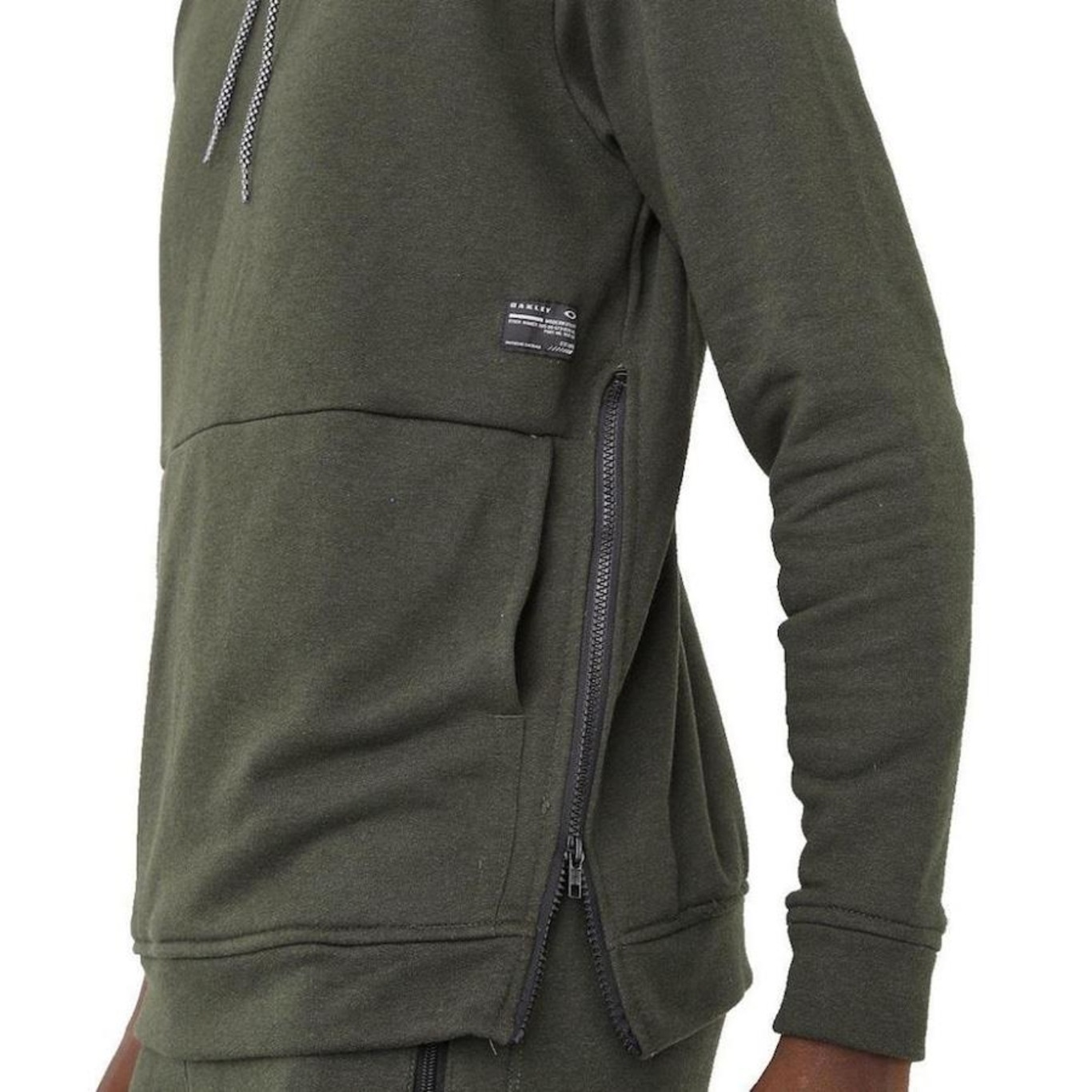 Blusão de Moletom com Capuz Oakley Utilitary Bark Hoodie - Masculino - Foto 3