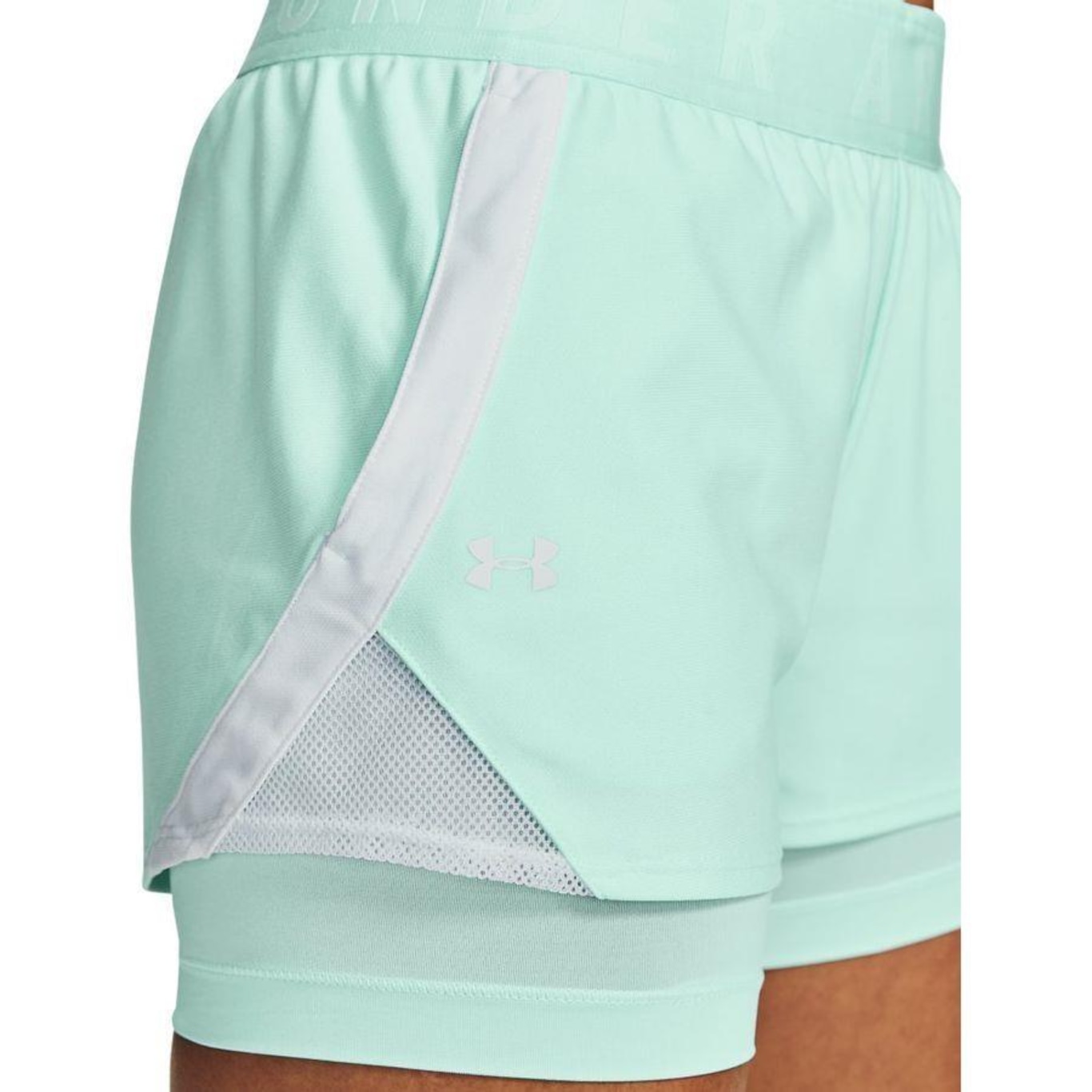 Shorts Under Armour Play Up 2-in-1 - Feminino - Foto 3