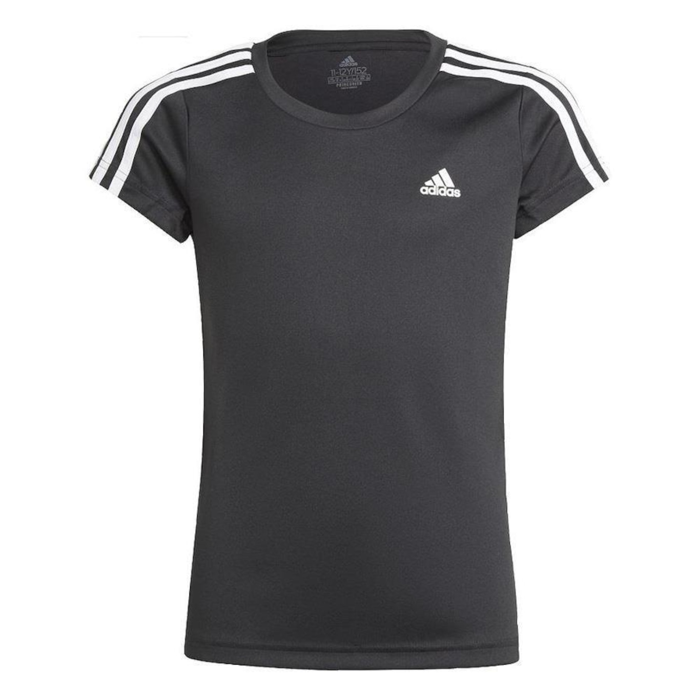 Camiseta adidas Designed 2 Move 3 Stripes - Infantil - Foto 1