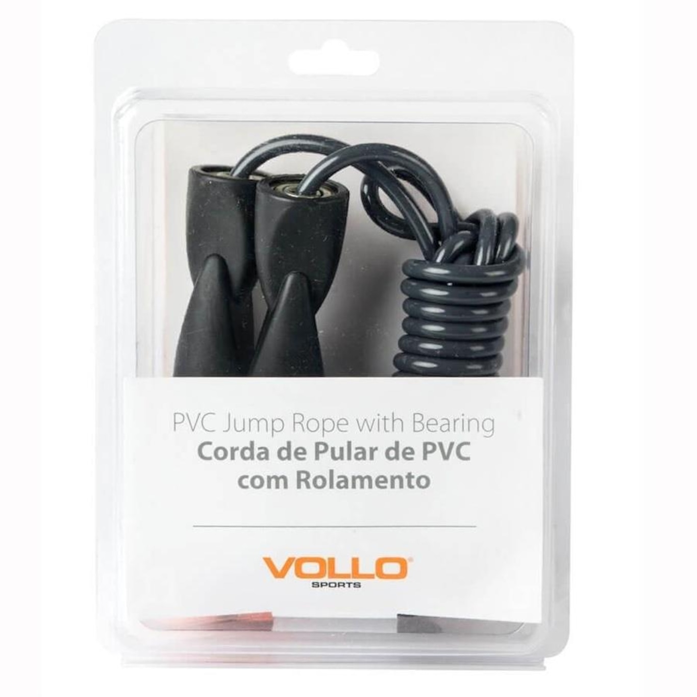 Corda de Pular PVC com Rolamento Academia Hit Vollo