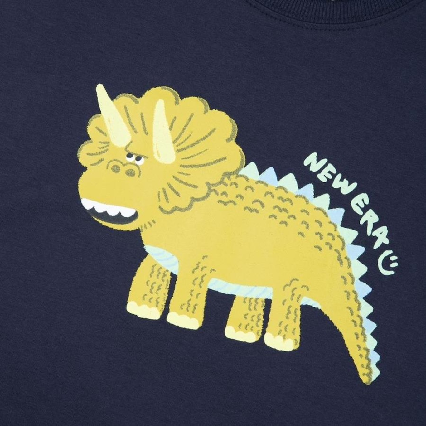 Camiseta New Era Infantil Manga Curta Dino - Unissex - Foto 3