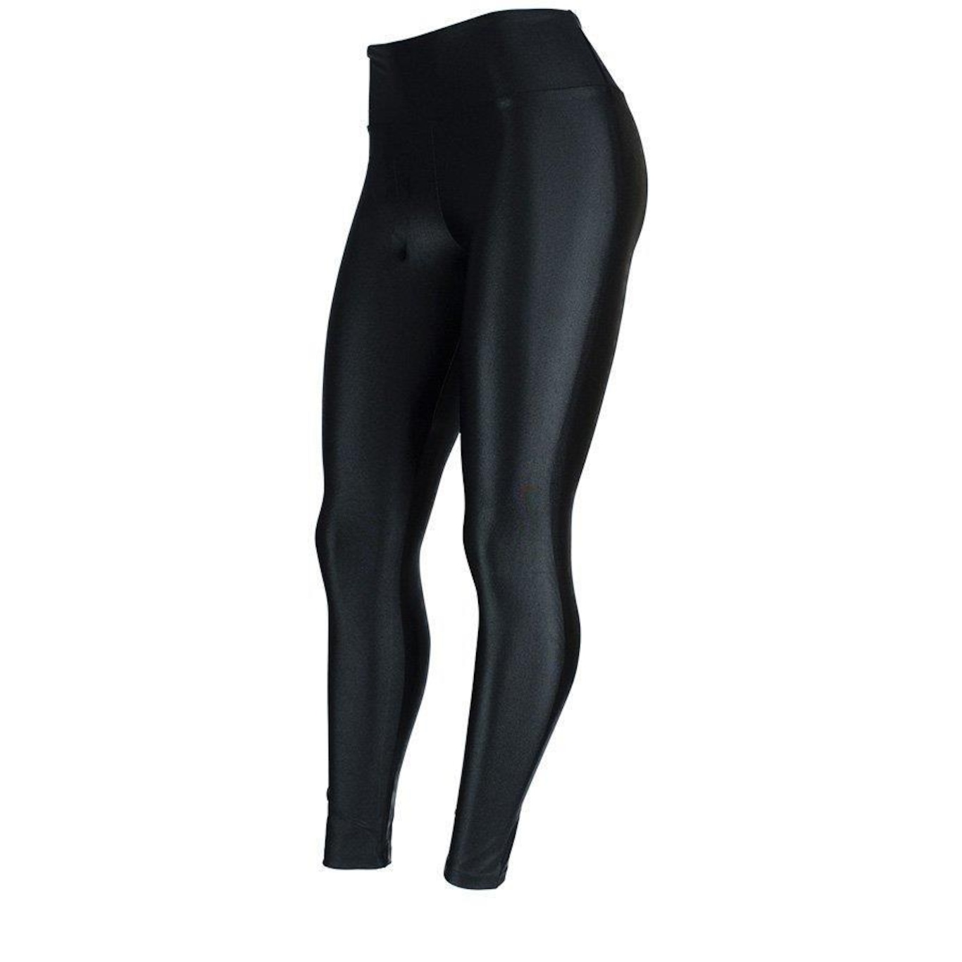 Calça Legging Rola Moça Max Power Cetim - Feminina - Foto 1