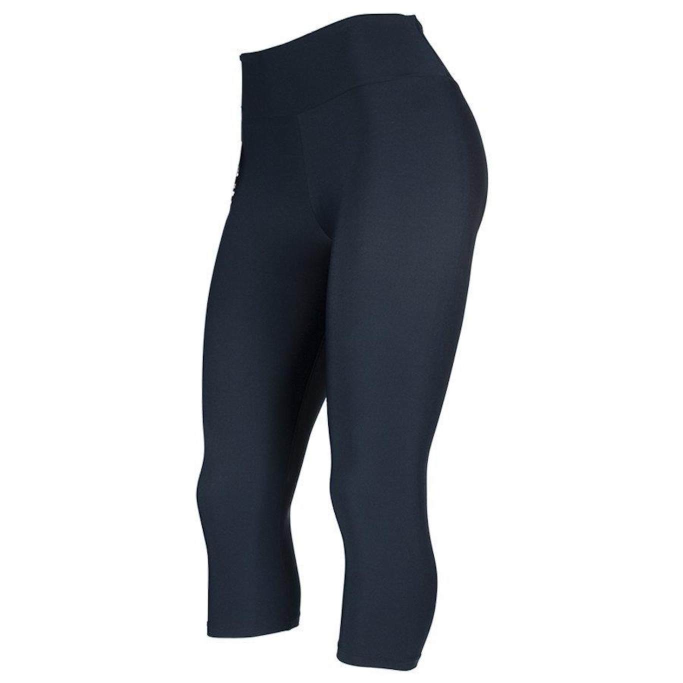 Calça Corsário Rola Moça Compression - Feminino - Foto 1