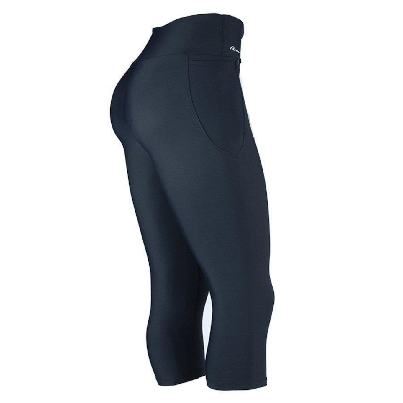 Calça Corsário Rola Moça Compression - Feminino - Foto 2