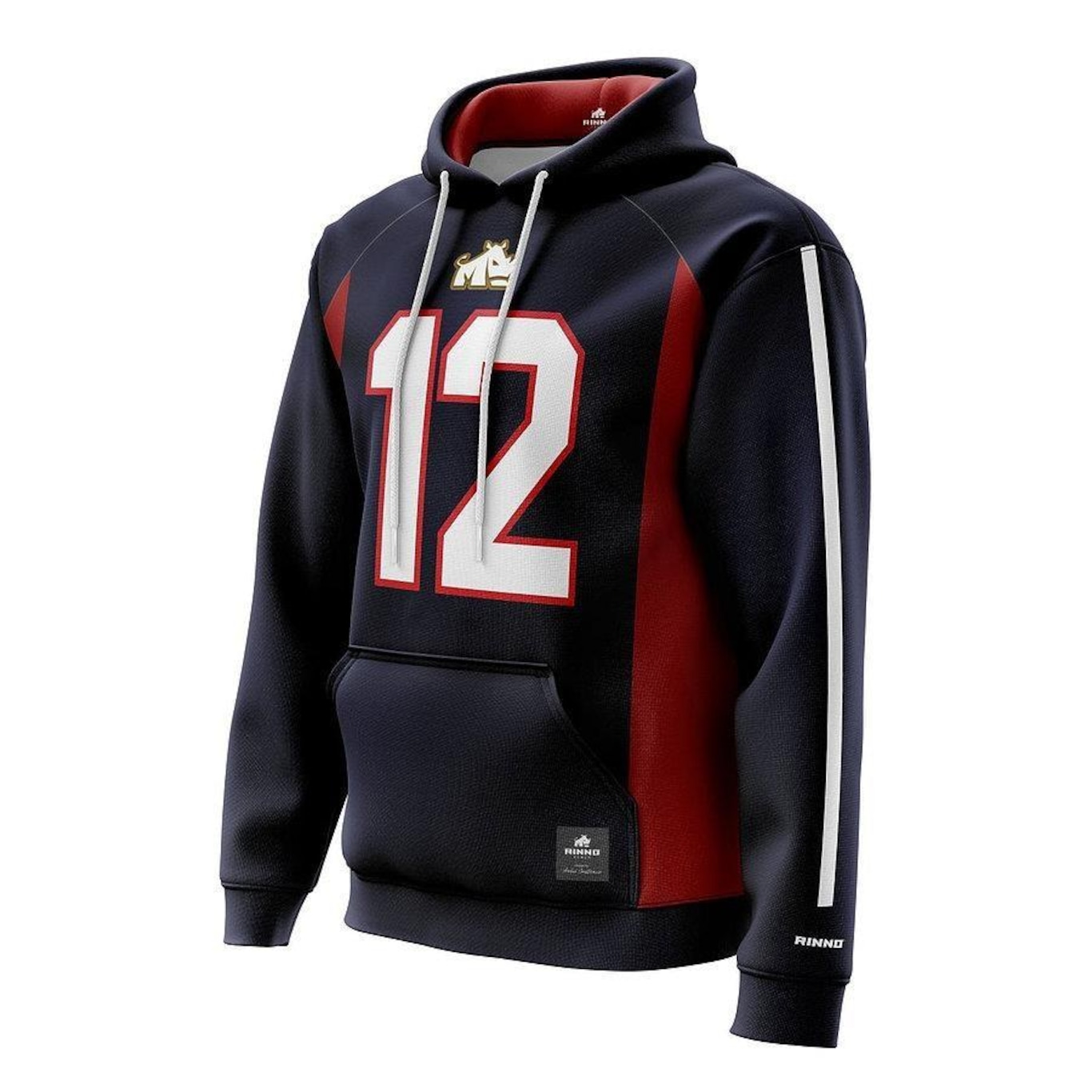 Blusão de Moletom Rinno Force Patriots Futebol Americano - Masculino ...