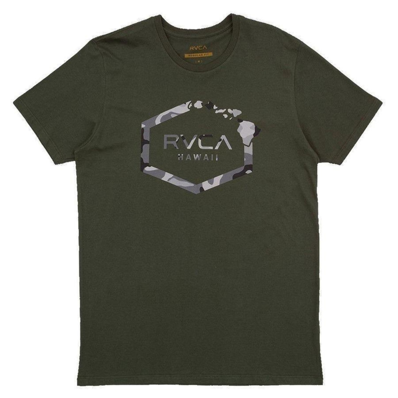 Camiseta RVCA Island Hex - Masculina - Foto 5