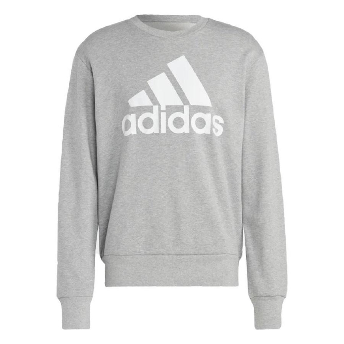 Blusão de Moletom sem Capuz adidas Essentials Logo - Masculino - Foto 1