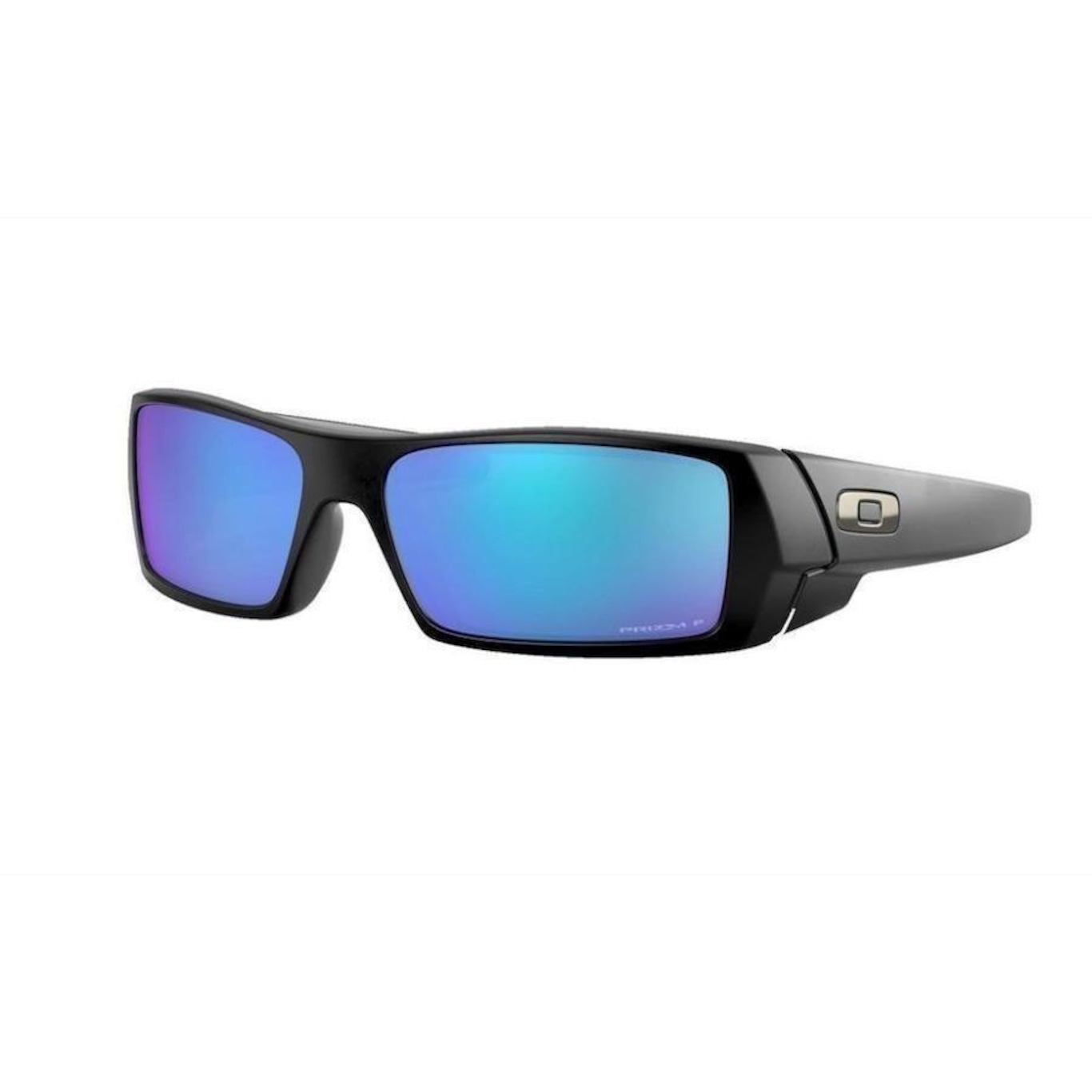 Óculos de Sol Oakley Gascan Matte Black W/ Prizm Sapphire Polarized - Unissex - Foto 1