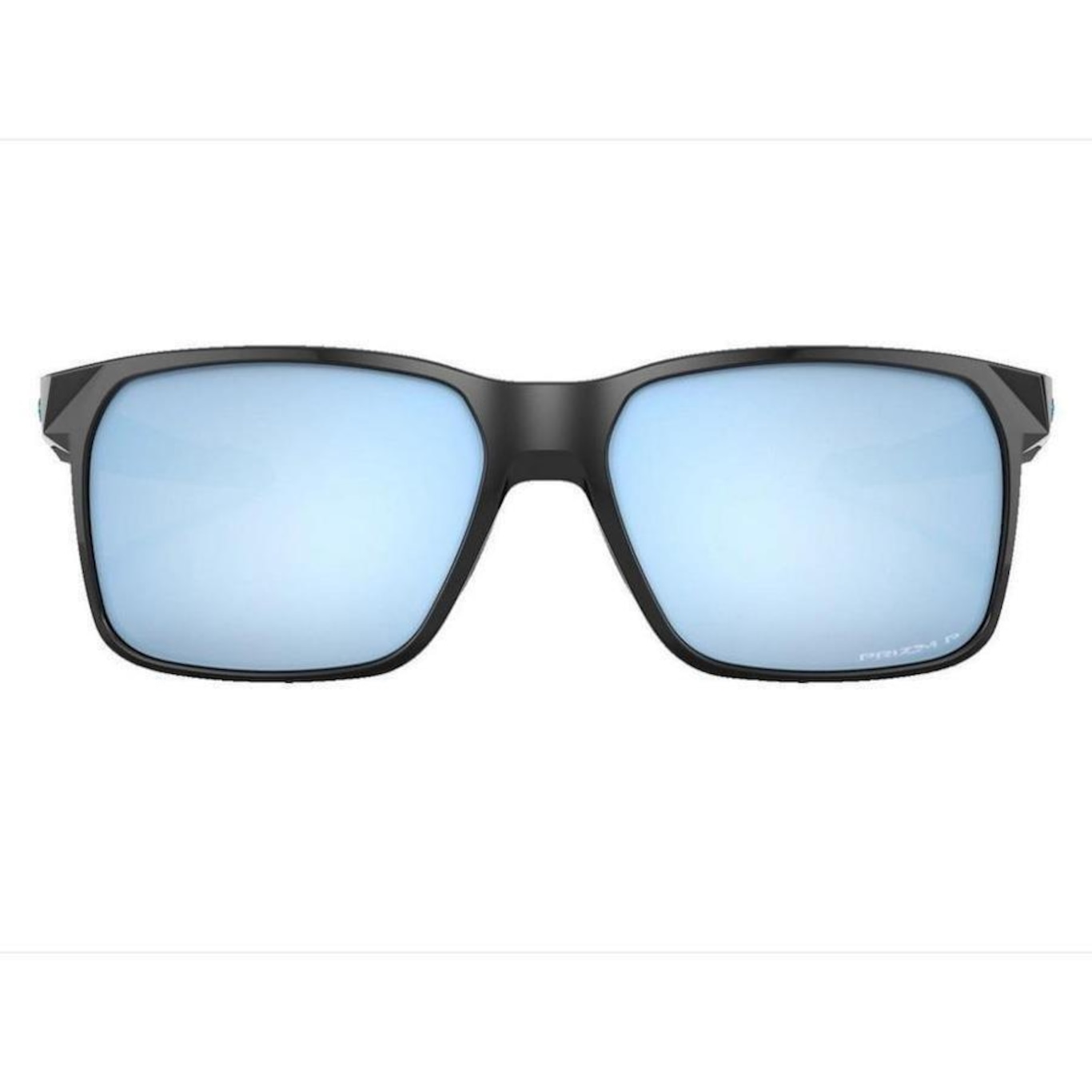 Óculos de Sol Oakley Portal X Polished Black W/ Prizm Deep Water Polarized - Unissex - Foto 2