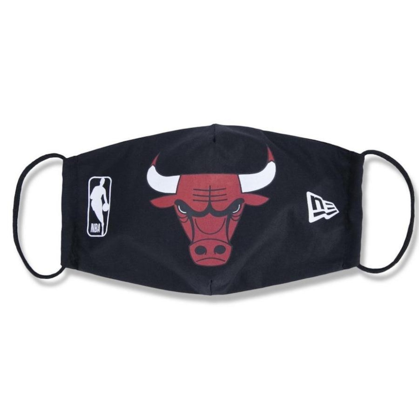 Máscara New Era de Proteção Chicago Bulls NBA Logoman Lavável - Foto 2