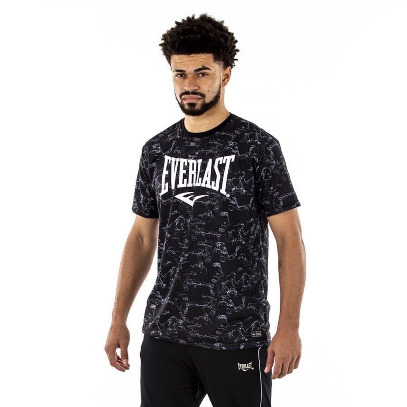 Camiseta Estampa Everlast - Masculina - Foto 2