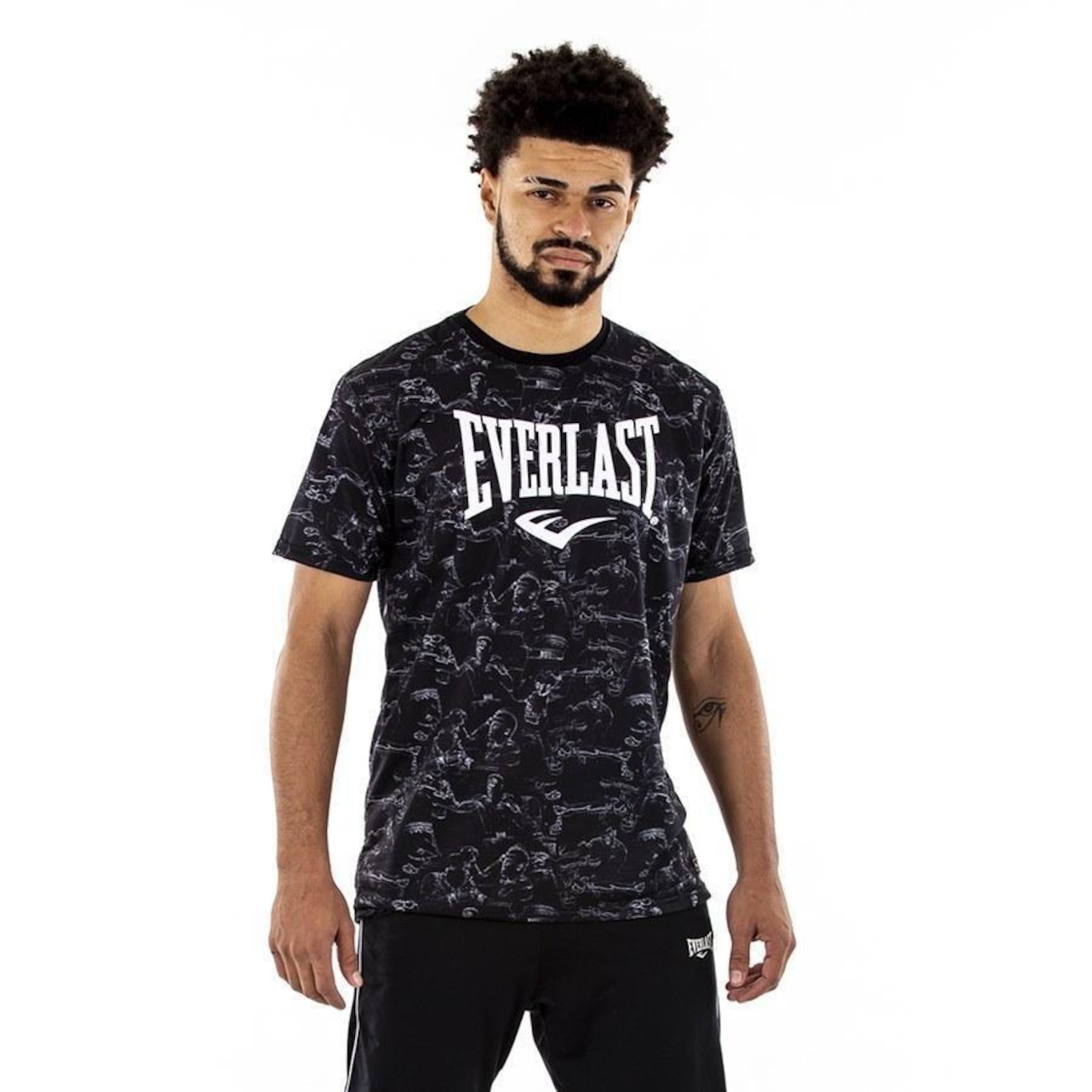 Camiseta Estampa Everlast - Masculina - Foto 3