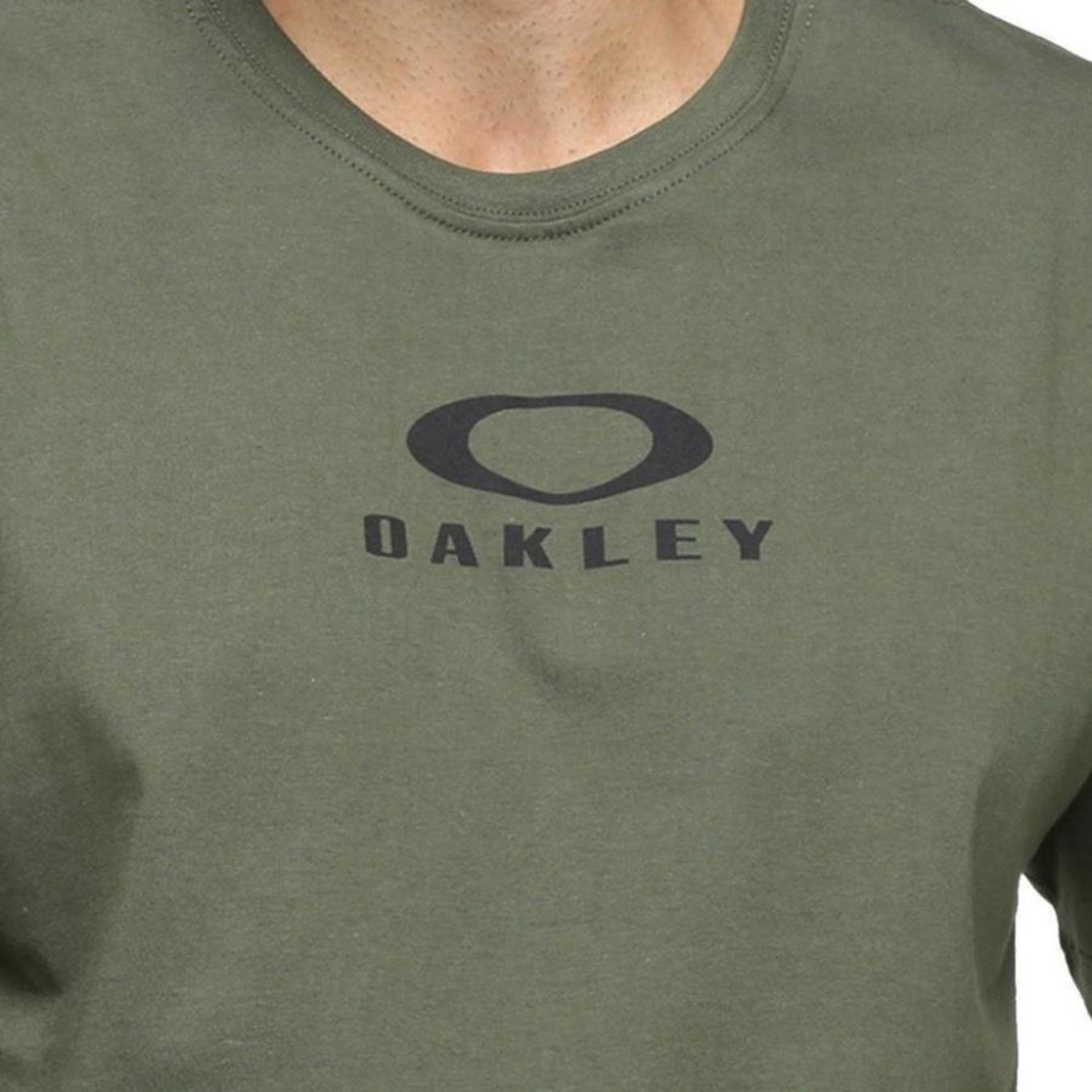 Camiseta Oakley Bark New Tee - Masculina - Foto 3