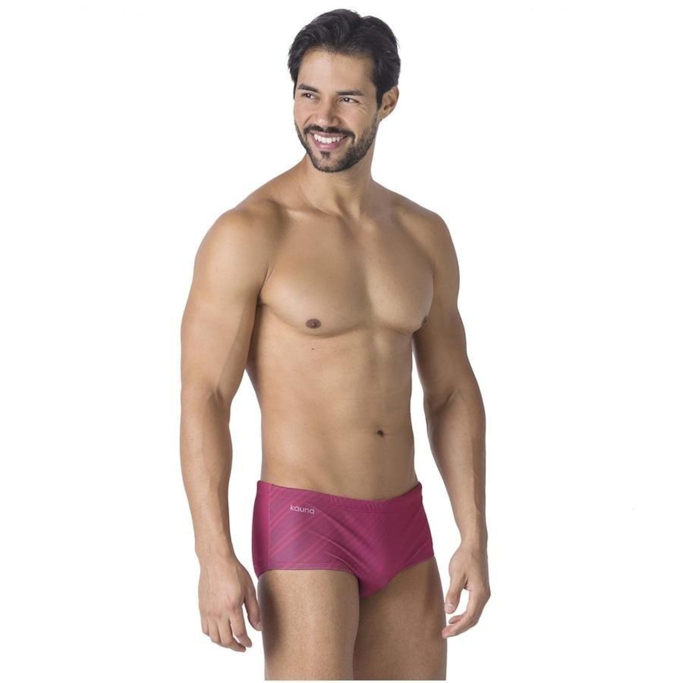 Sunga Kauna Swim Stripes - Masculina - Foto 3