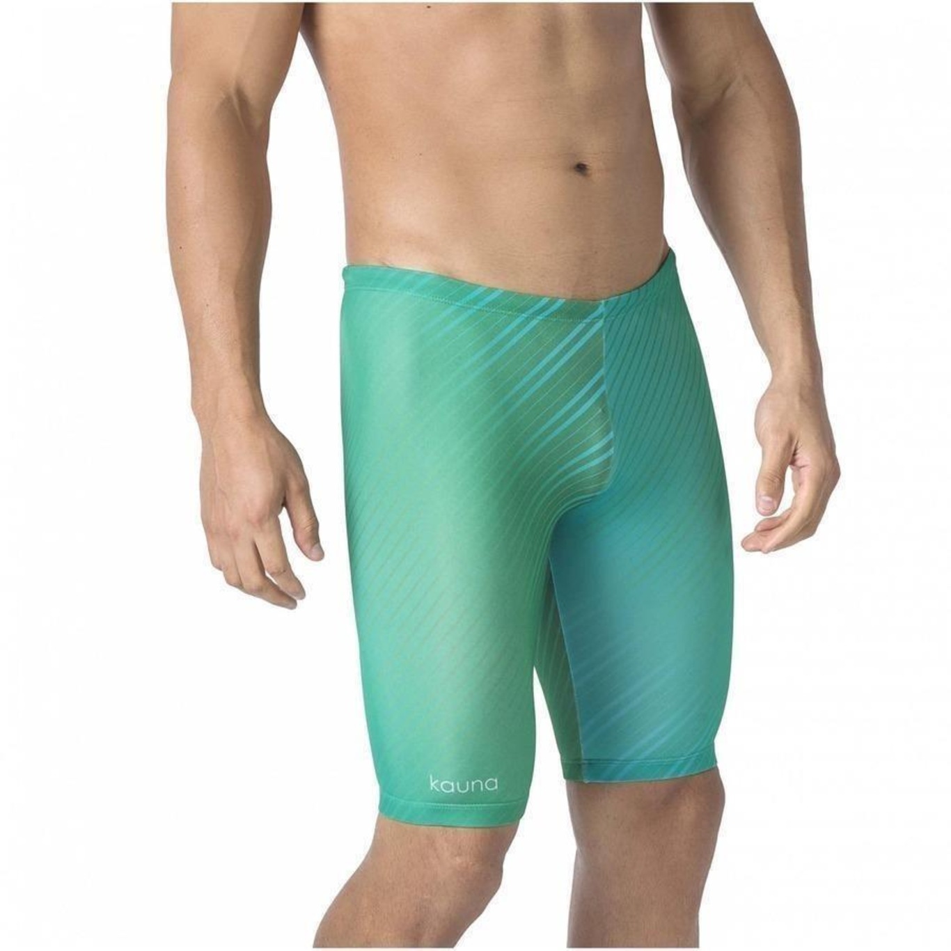 Bermuda de Natação Kauna Swim Stripes - Masculina - Foto 4