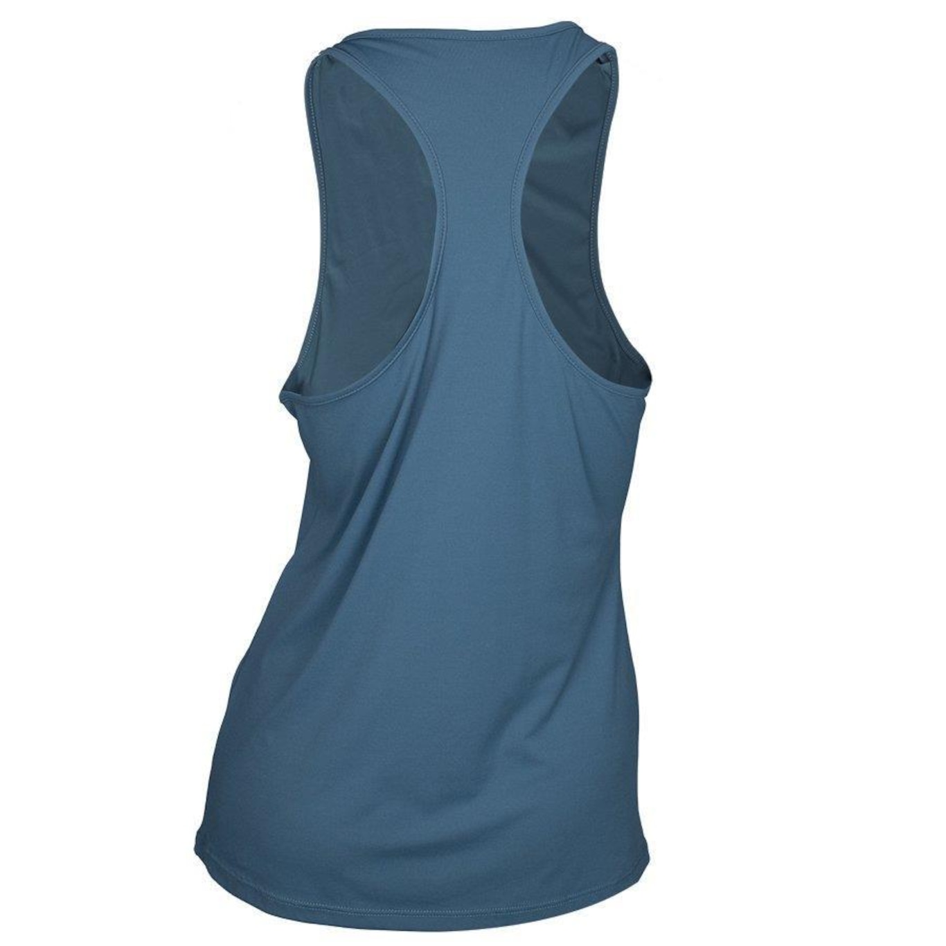 Camiseta Regata Alto Giro Skin Fit Inspiracional - Feminina - Foto 2