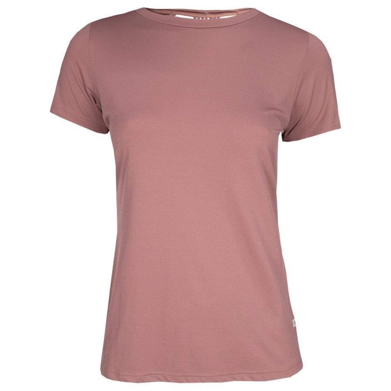 Camiseta Alto Giro Skin Fit Rolete - Feminina - Foto 1