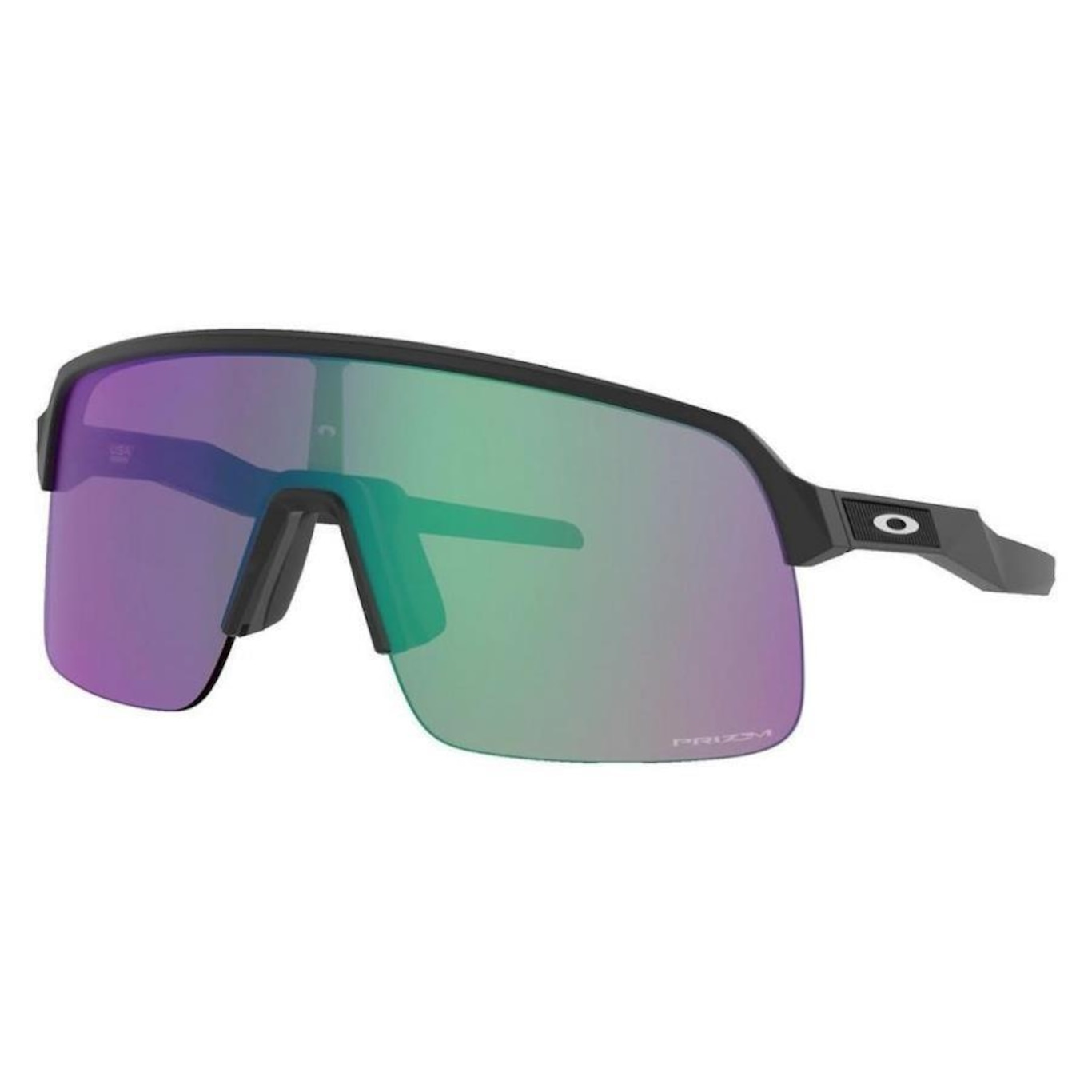 Óculos de Sol Oakley Sutro Lite Matte Black W Prizm Road Jade - Unissex - Foto 4