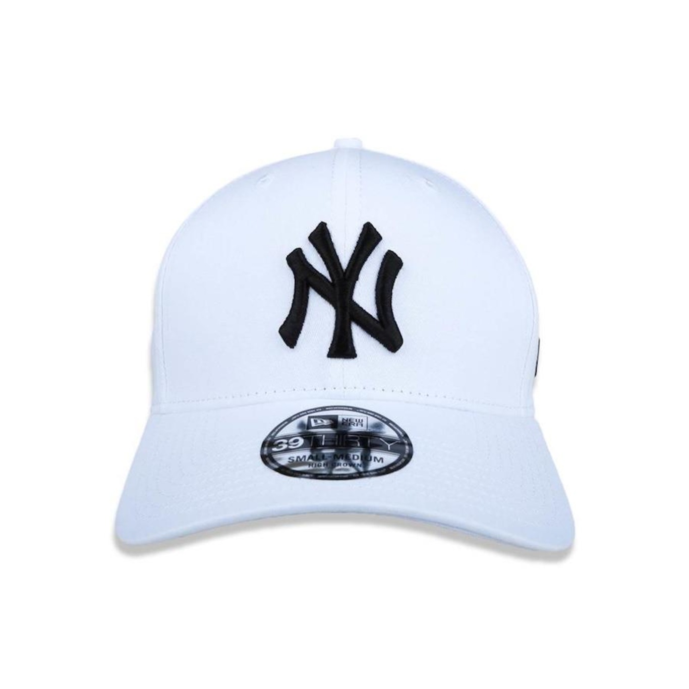 Boné Aba Curva New Era 39Thirty High Crown MLB New York Yankees - Stretch Fit - Adulto - Foto 2