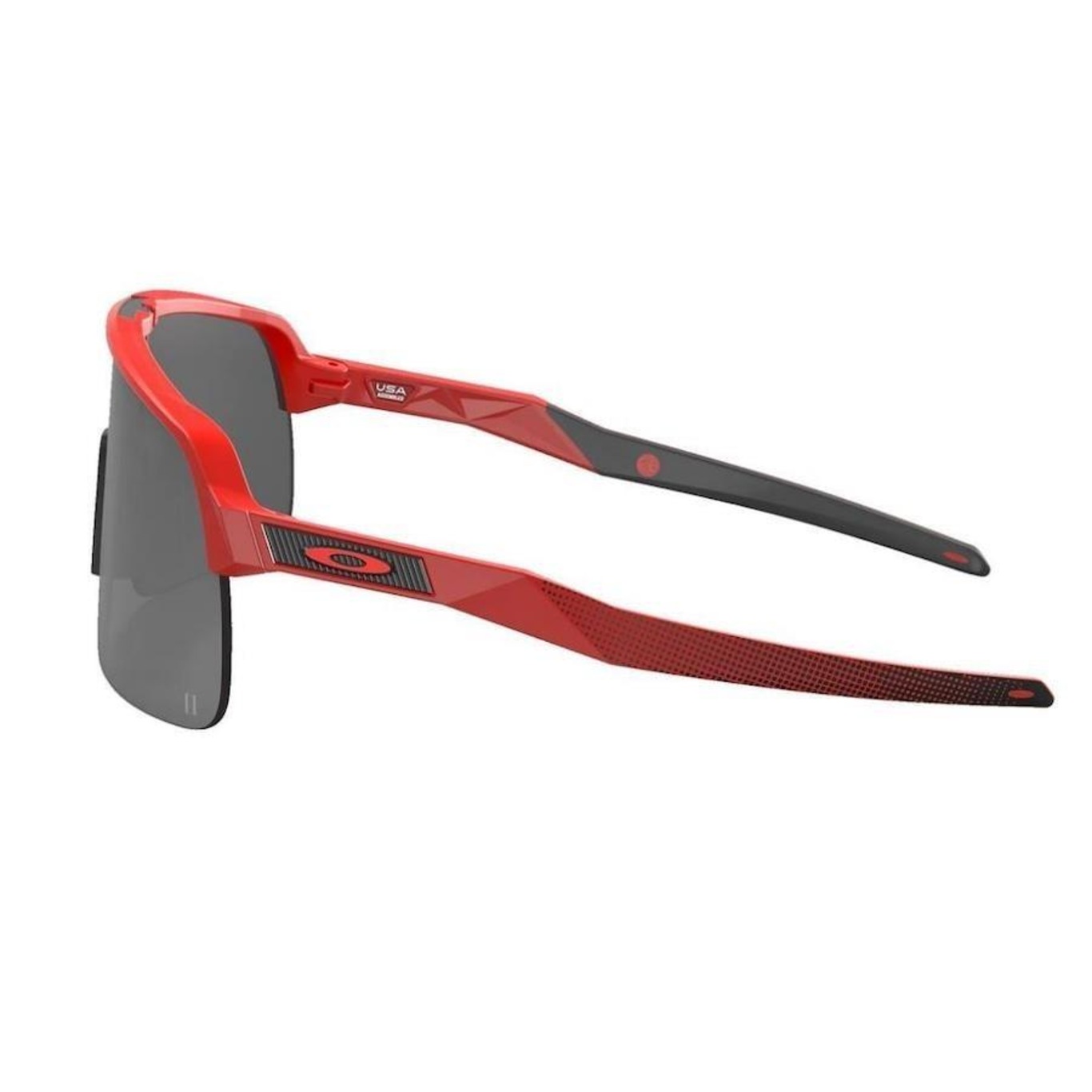 Óculos de Sol Oakley Sutro Lite Matte Redline W/ Prizm Black - Adulto - Foto 2